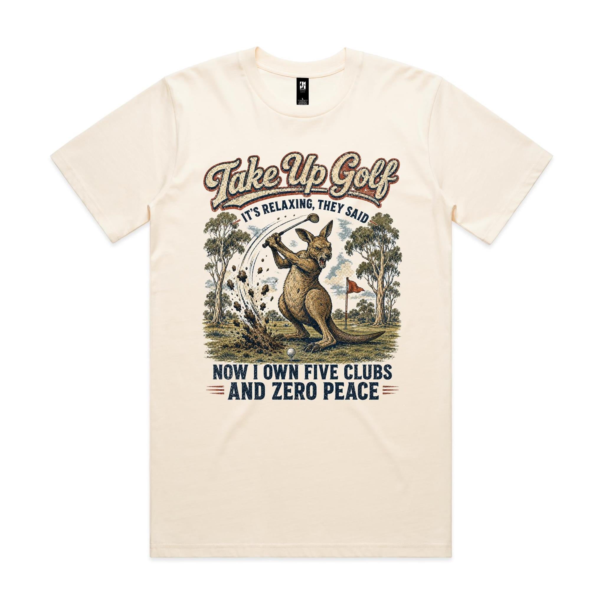 Take Up Golf, They Said — Kangaroo Golf Tee