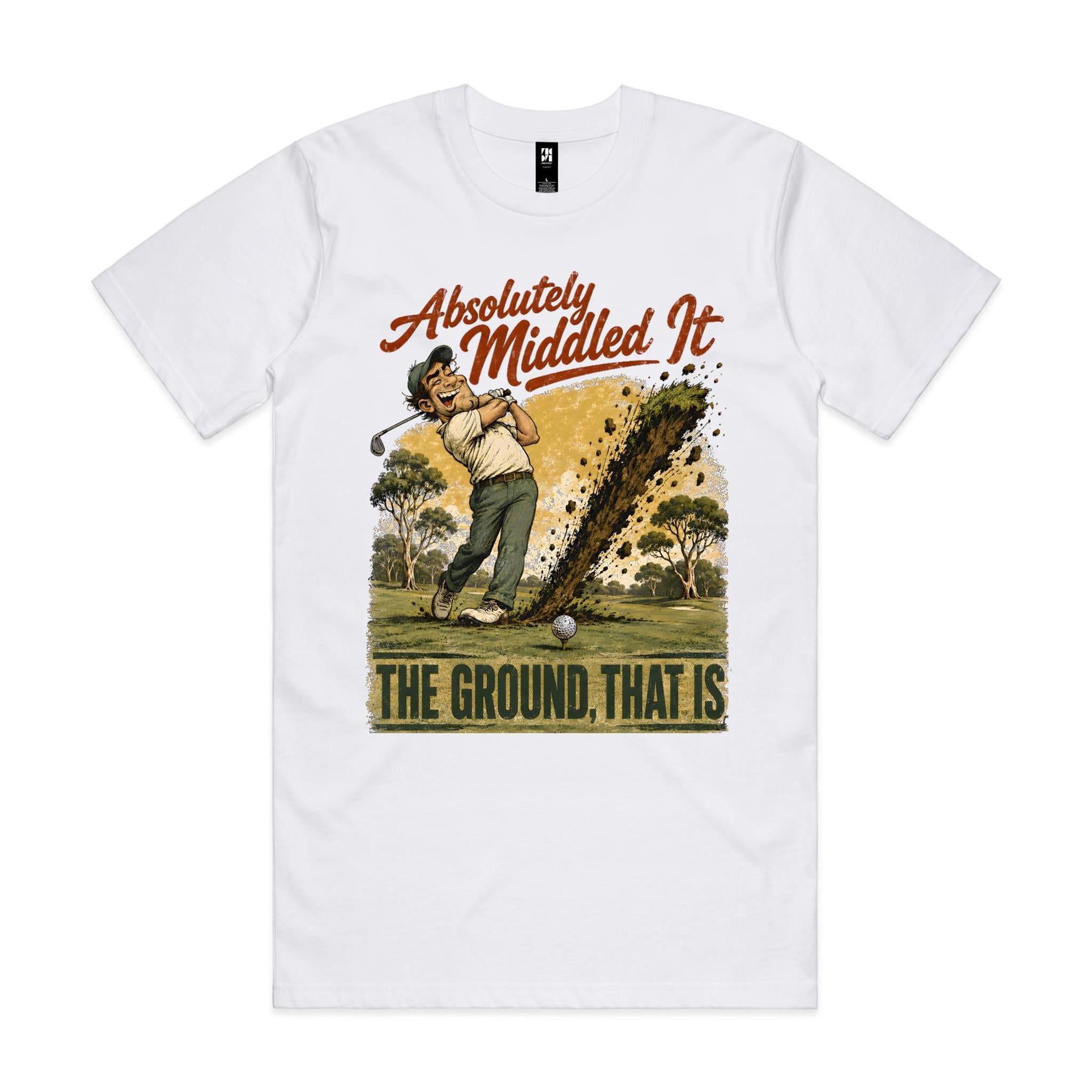 Absolutely Middled It | Golfer Tee