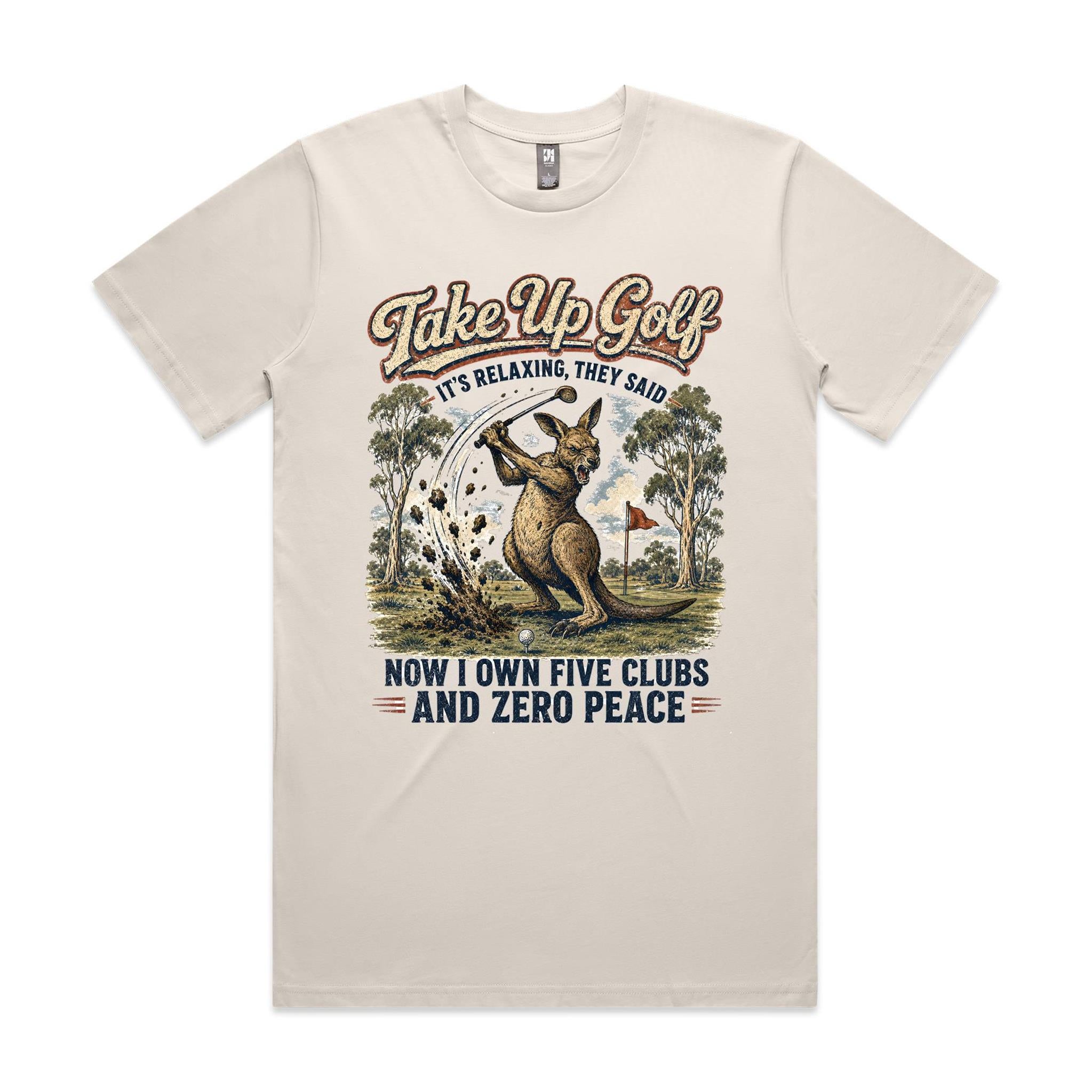Take Up Golf, They Said — Kangaroo Golf Tee