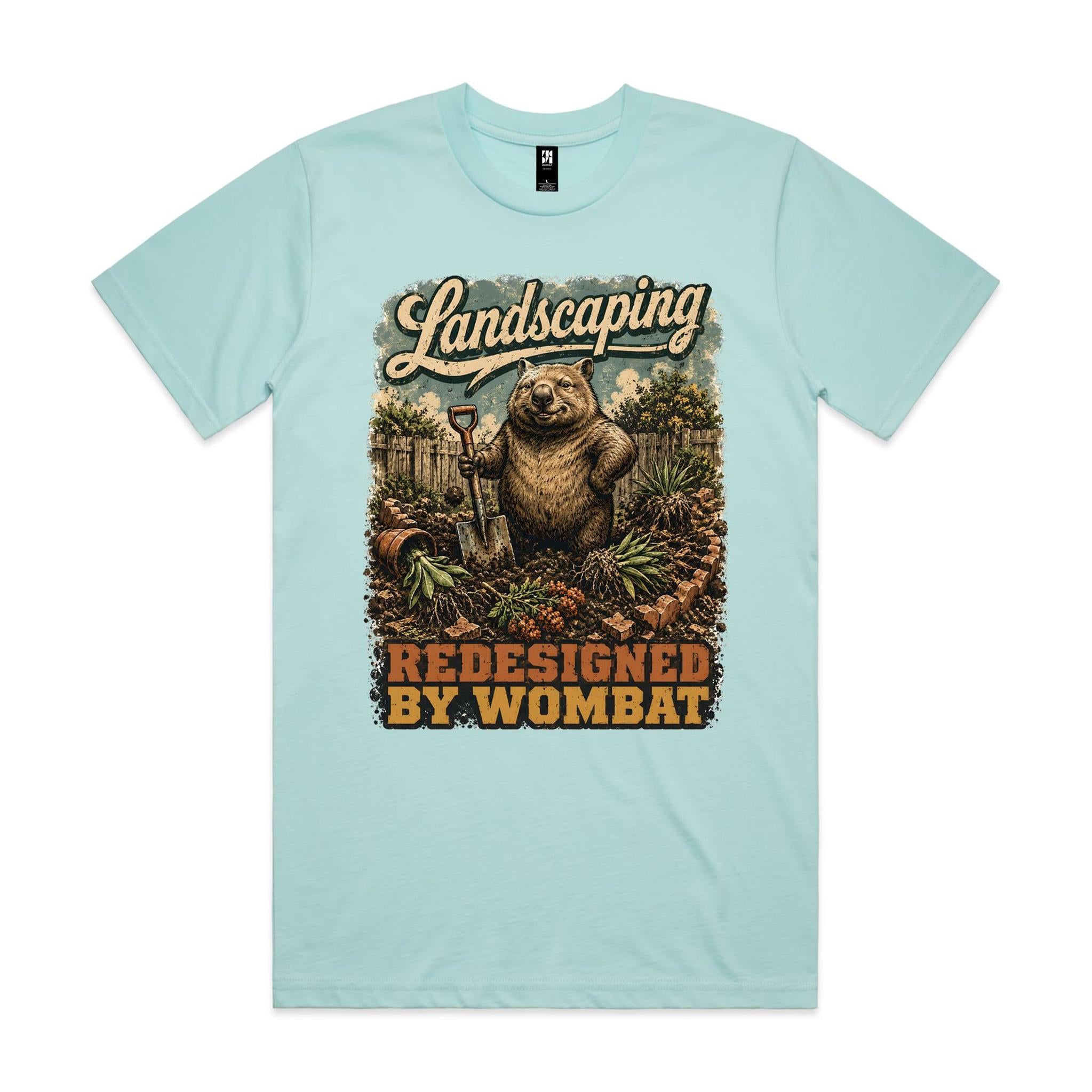 Landscaping — Redesigned by Wombat | Wombat Gardening Tee