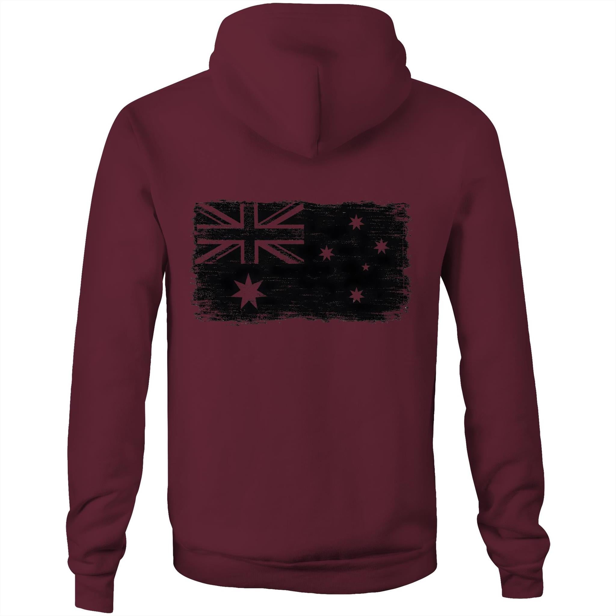 Black Australian Flag  Hoodie | Hoodies