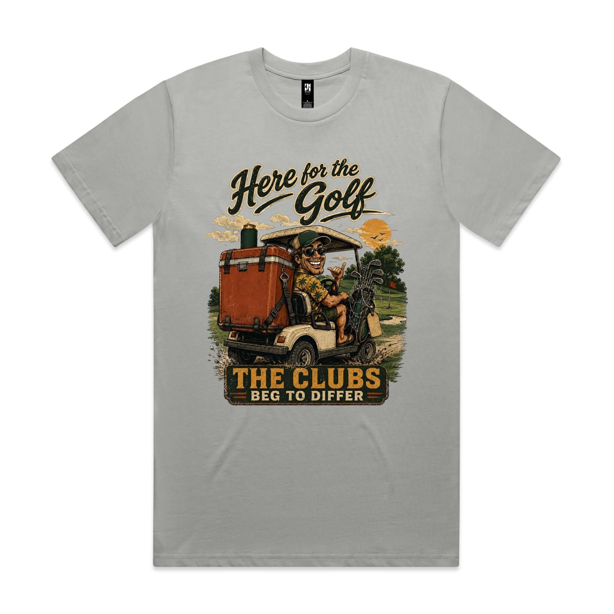 Here for the Golf | Golfer Tee