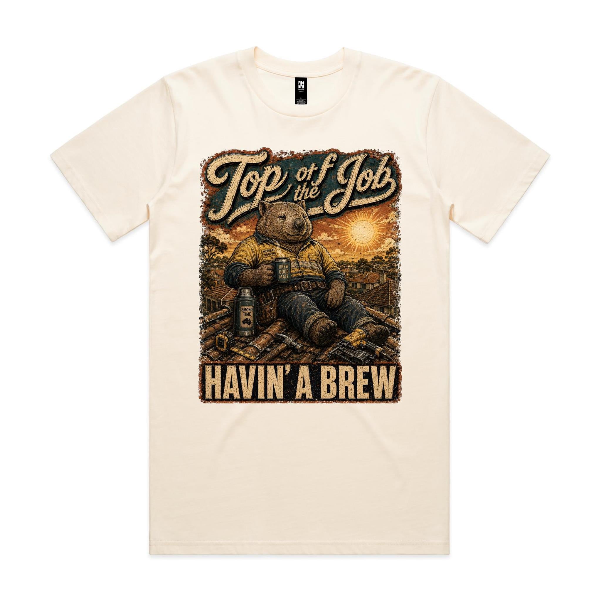 Top of the Job | Wombat Roofer Tee