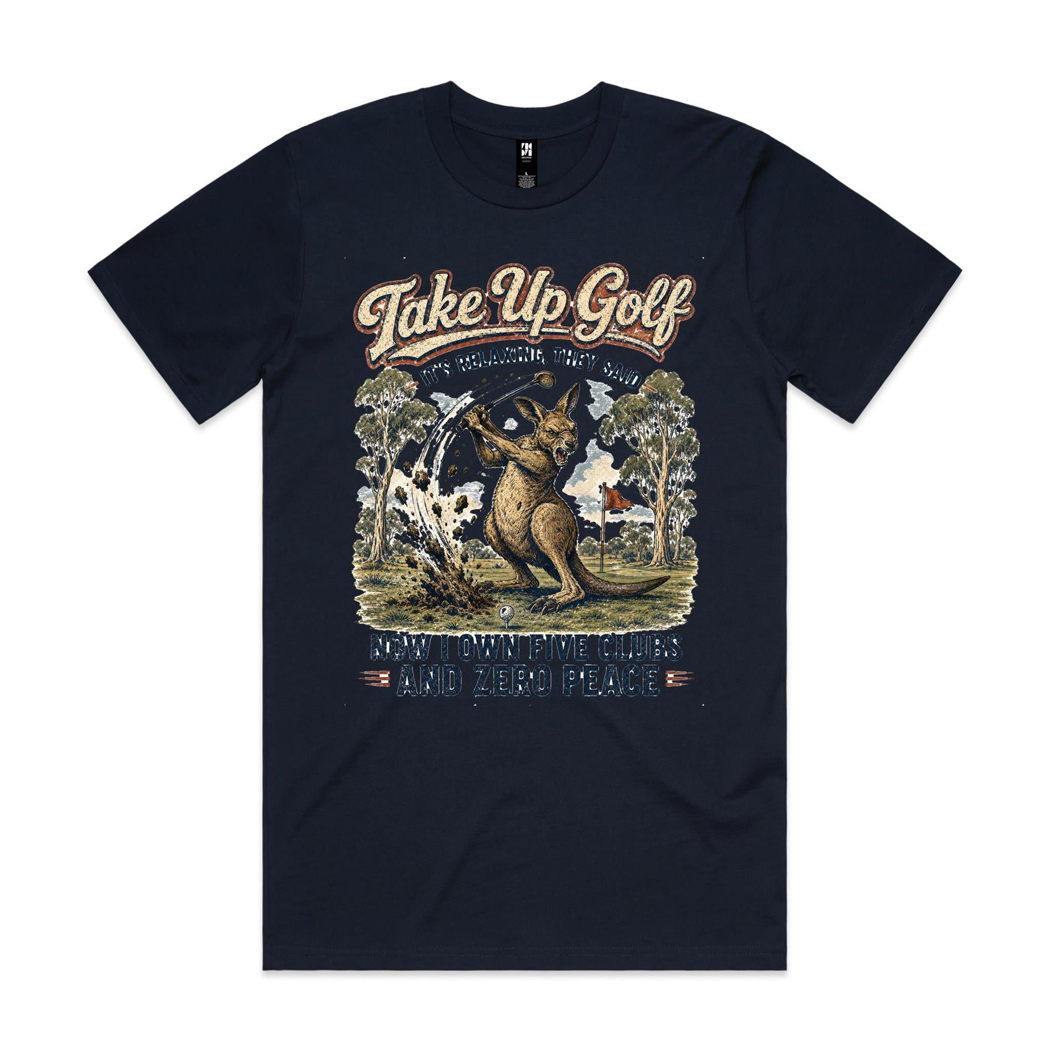 Take Up Golf, They Said — Kangaroo Golf Tee