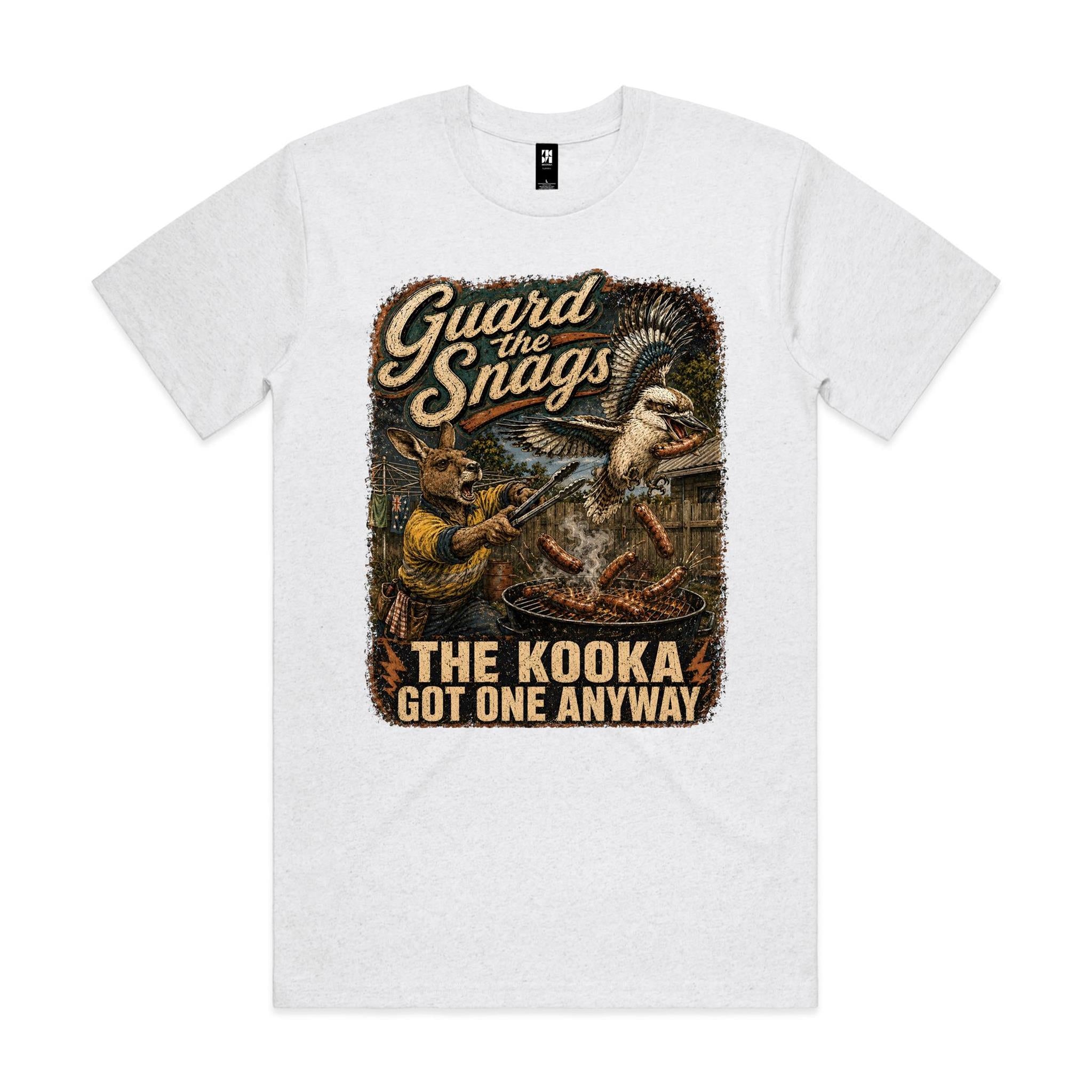 Guard the Snags | Kangaroo BBQ Tee
