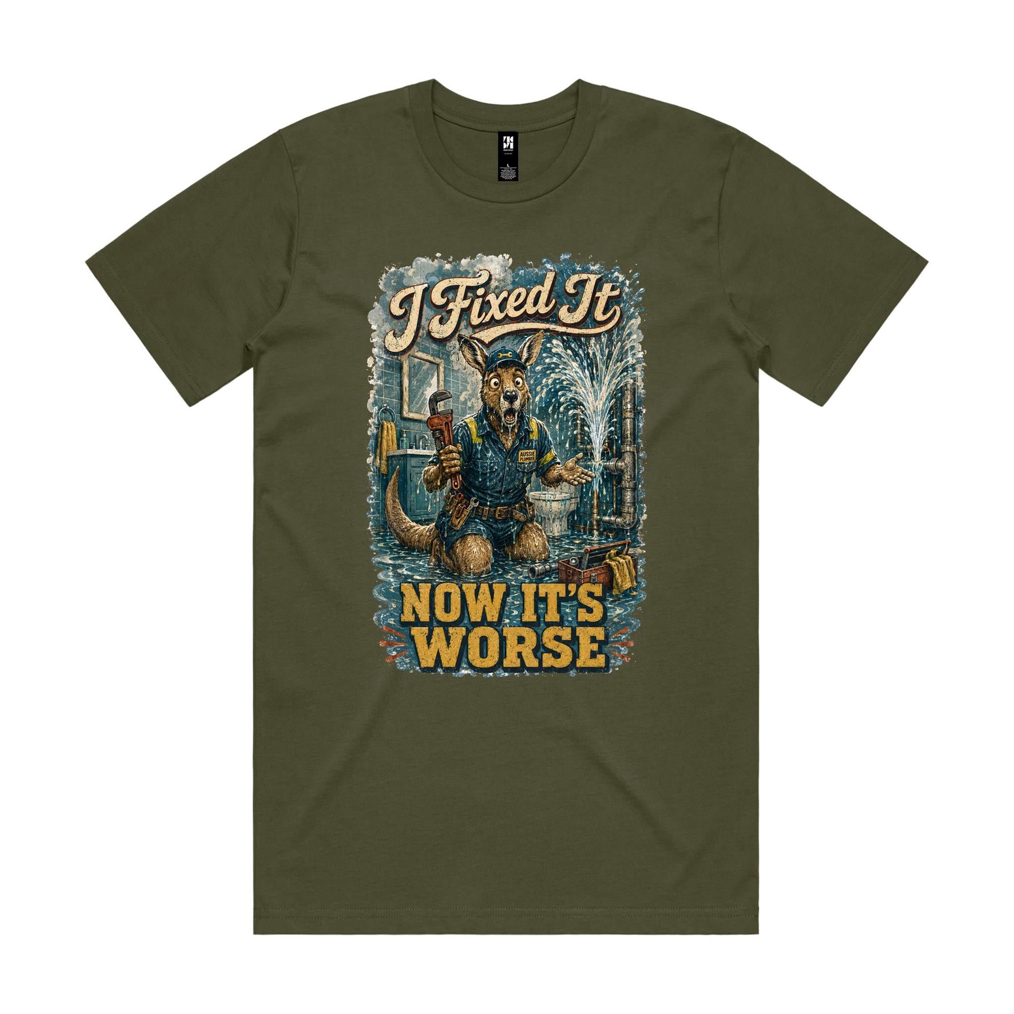I Fixed It — Now It's Worse | Kangaroo Plumber Tee