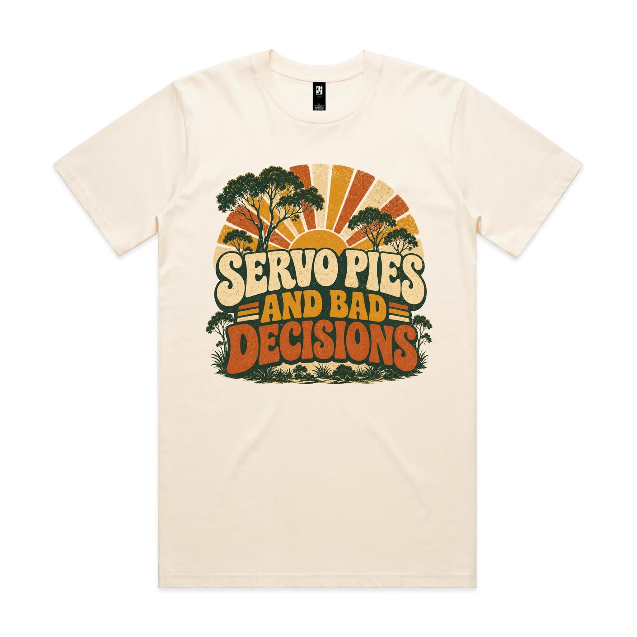 Servo Pies and Bad Decisions — Tee