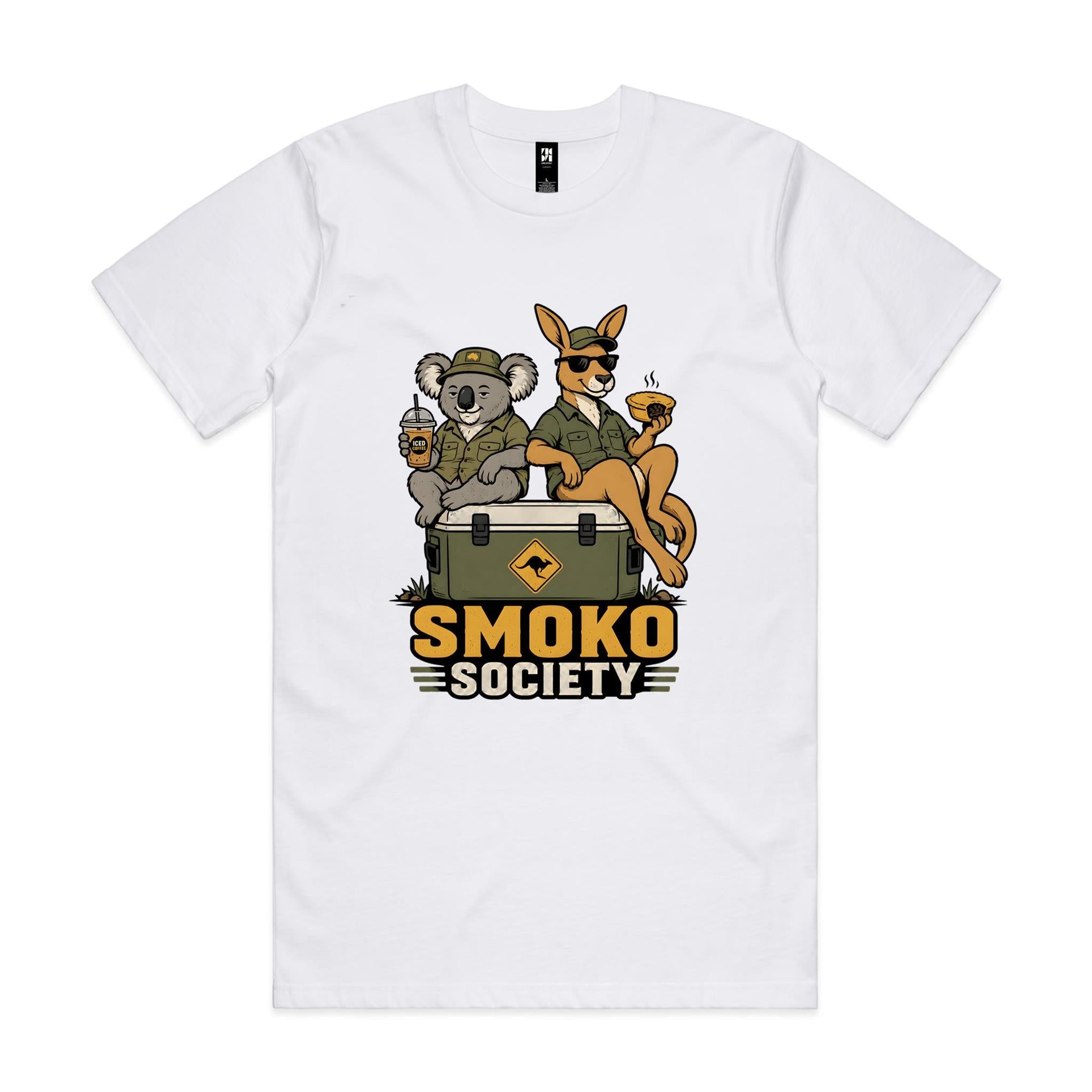 Smoko Society — Koala & Kangaroo Esky Tee