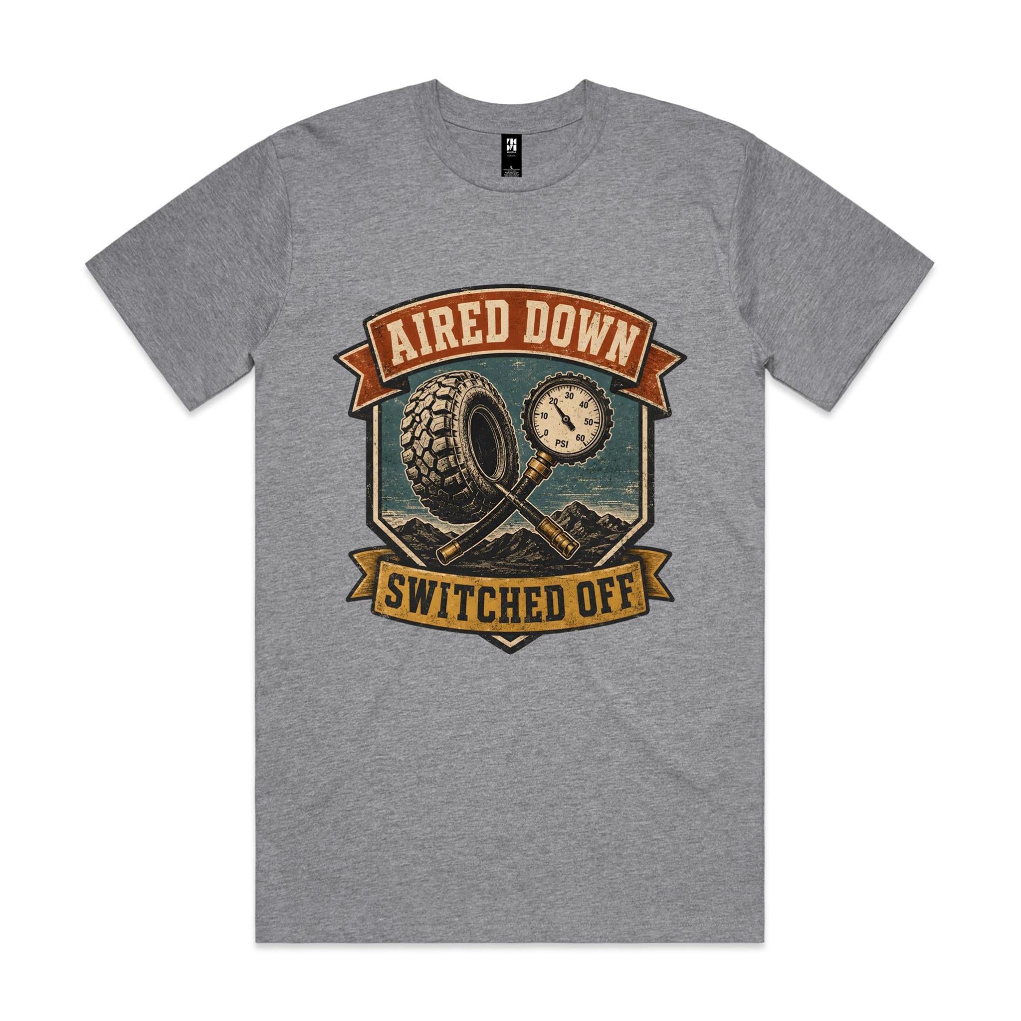 Aired Down, Switched Off — 4WD Tee