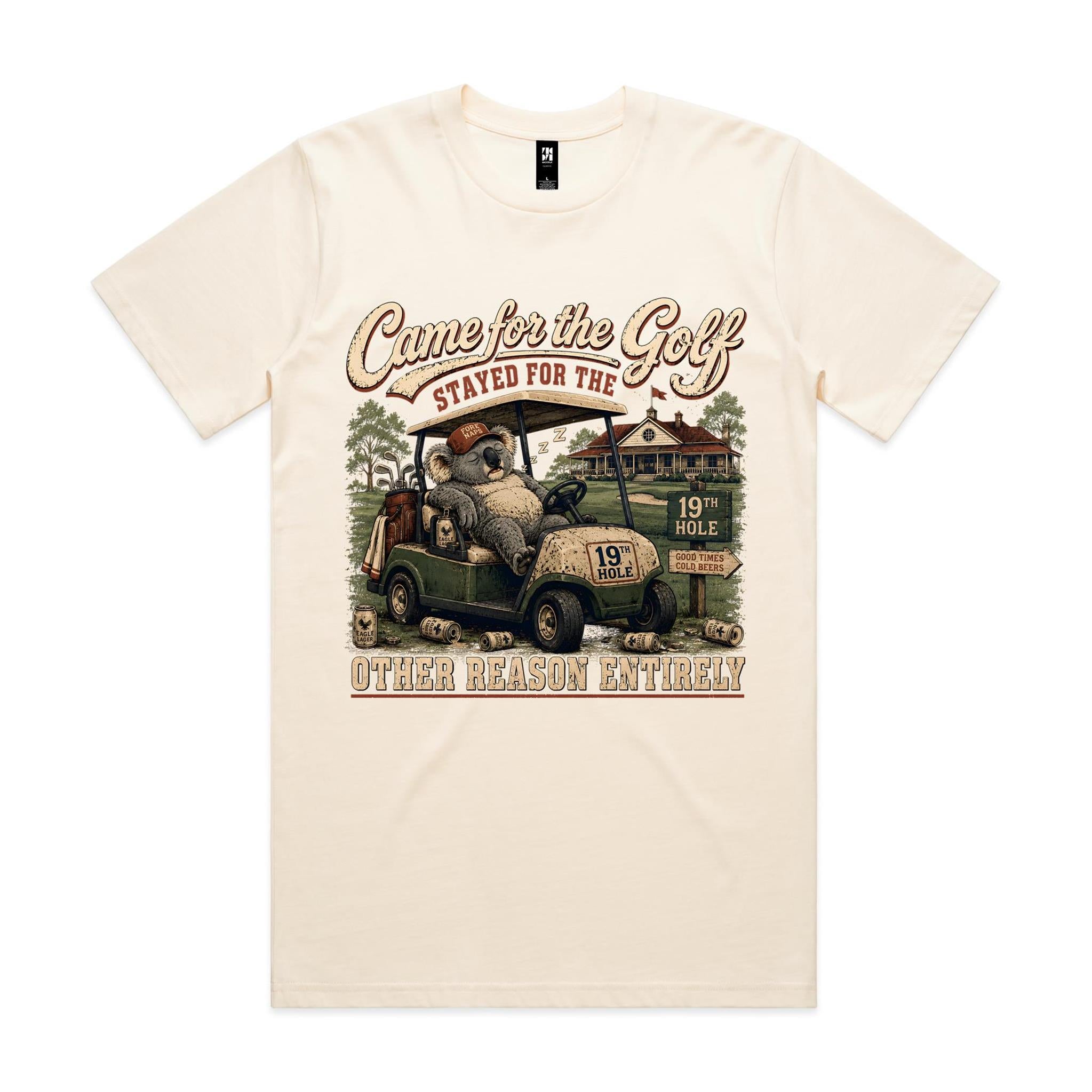 Came for the Golf — Stayed for the 19th Hole | Koala Golf Tee