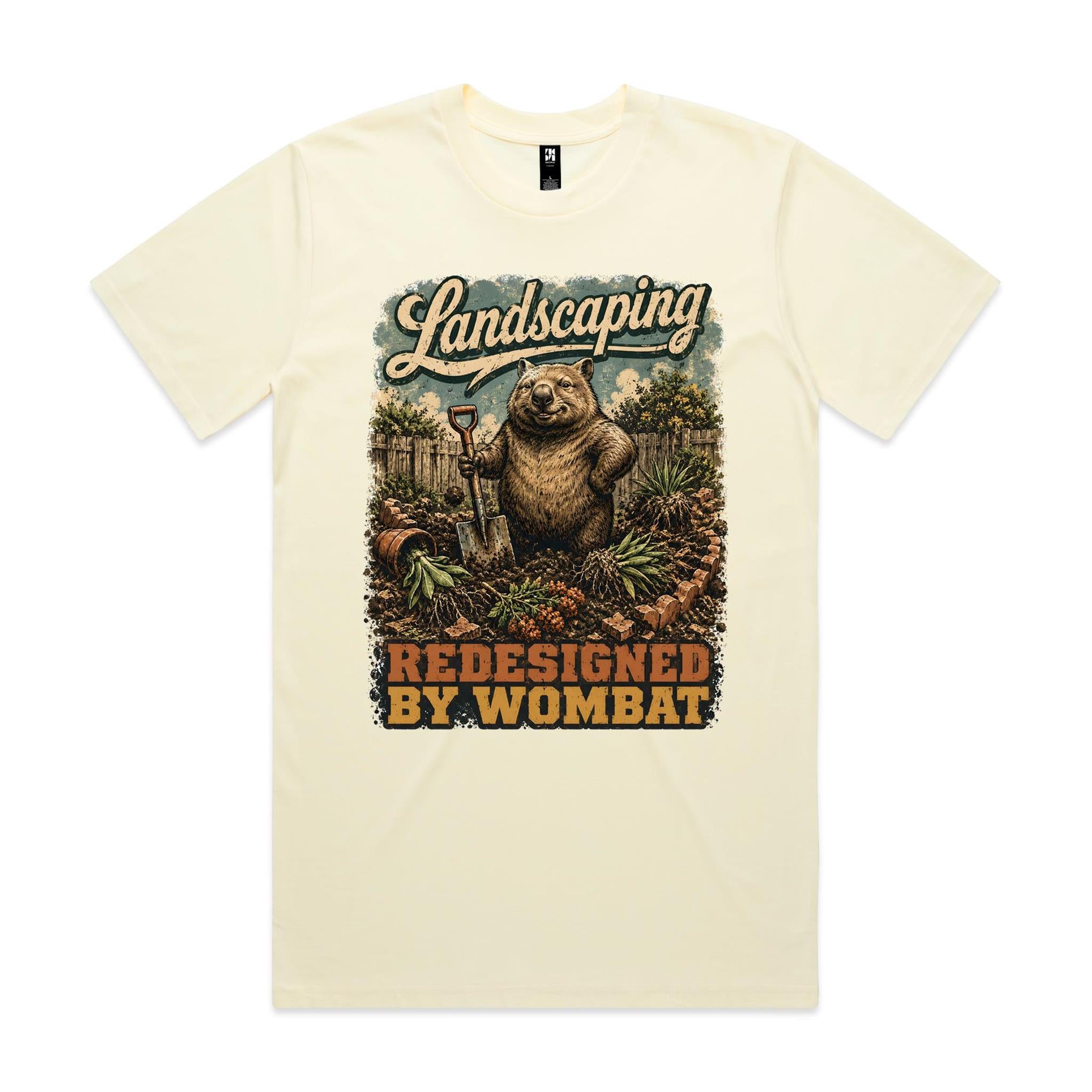 Landscaping — Redesigned by Wombat | Wombat Gardening Tee