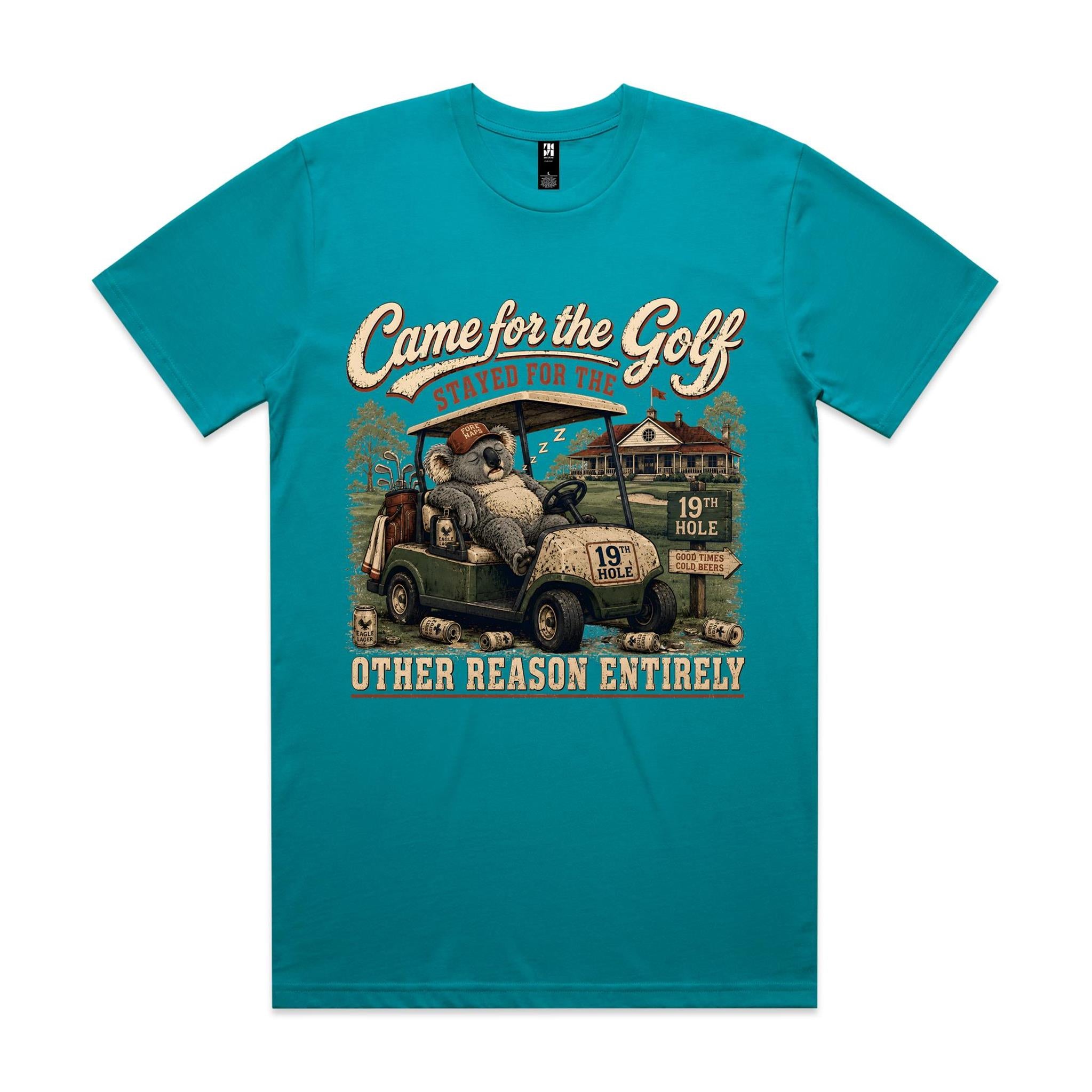 Came for the Golf — Stayed for the 19th Hole | Koala Golf Tee