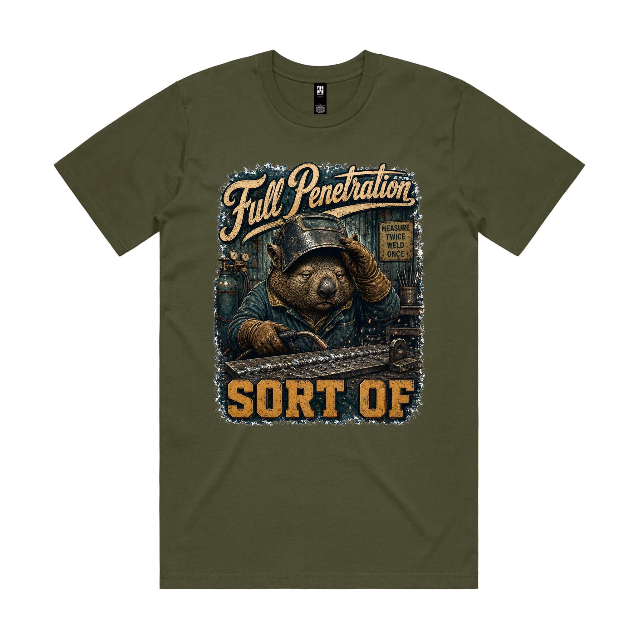 Full Penetration — Sort Of | Wombat Welder Tee