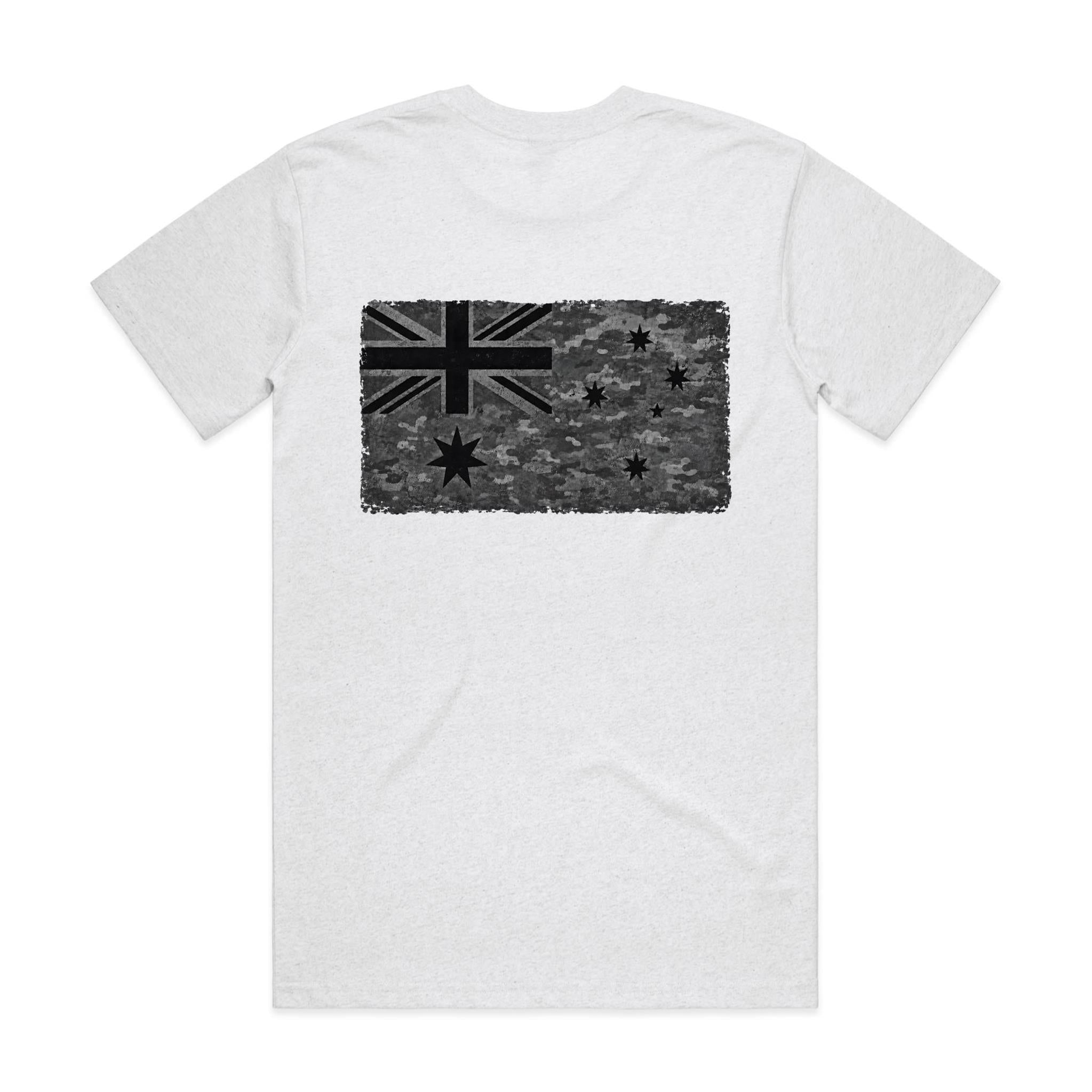 Australian Flag — Grey Camo | The Serious Corner