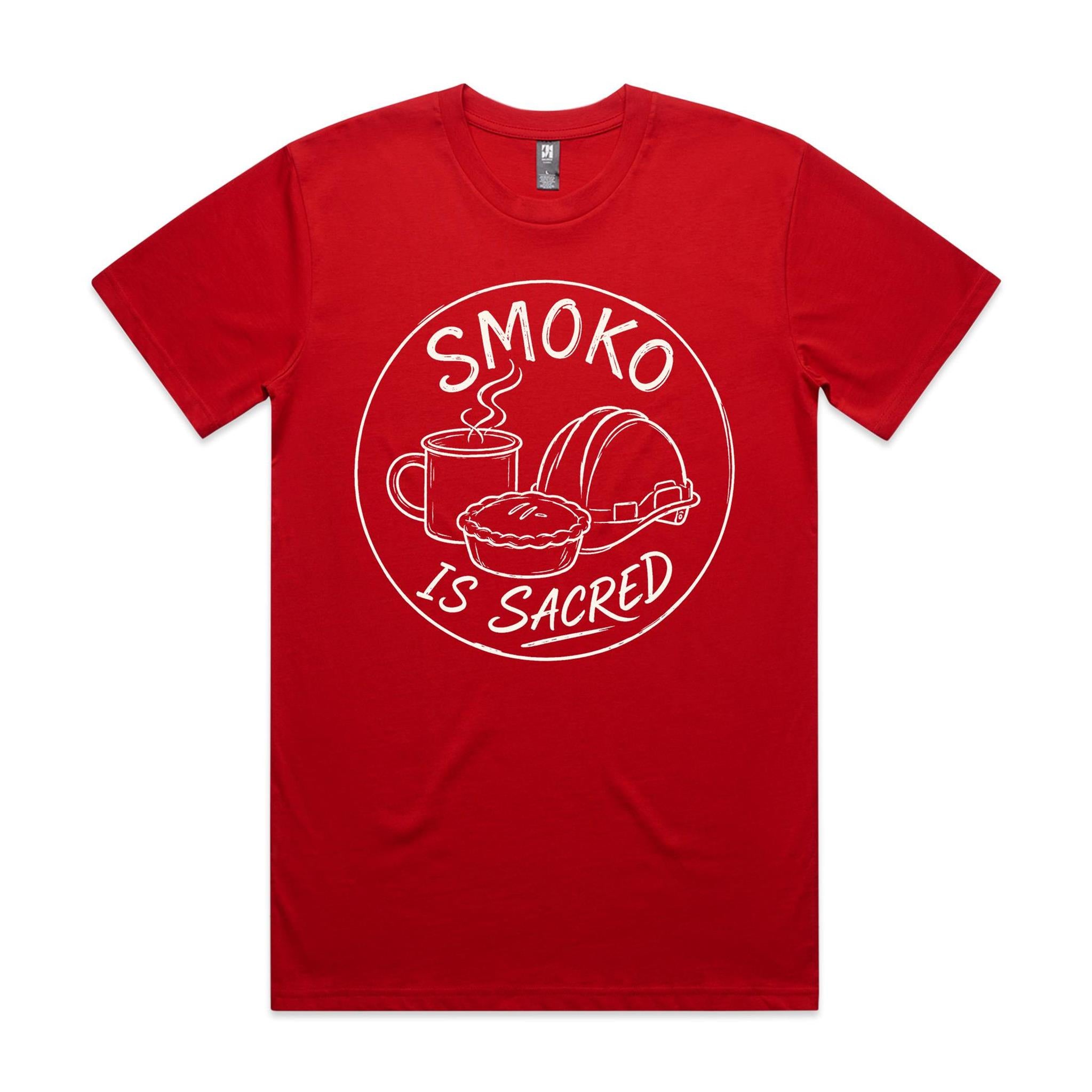 Smoko Is Sacred — Tradie Tee