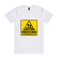 Caution: Worker on Smoko — Do Not Approach Until 10:30 Tee
