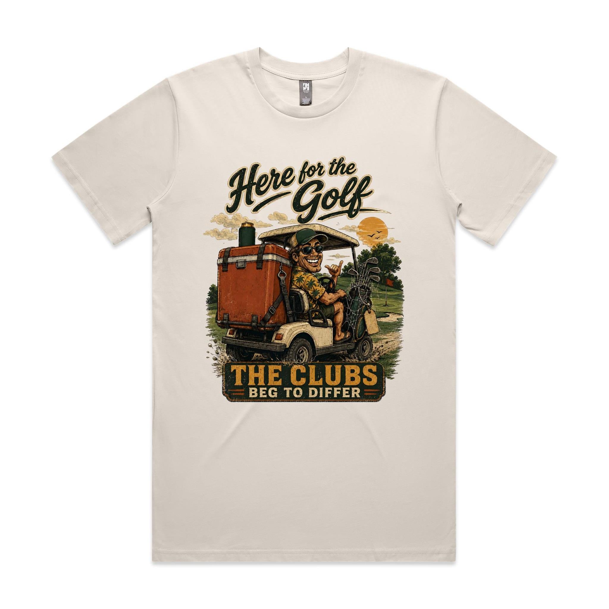 Here for the Golf | Golfer Tee