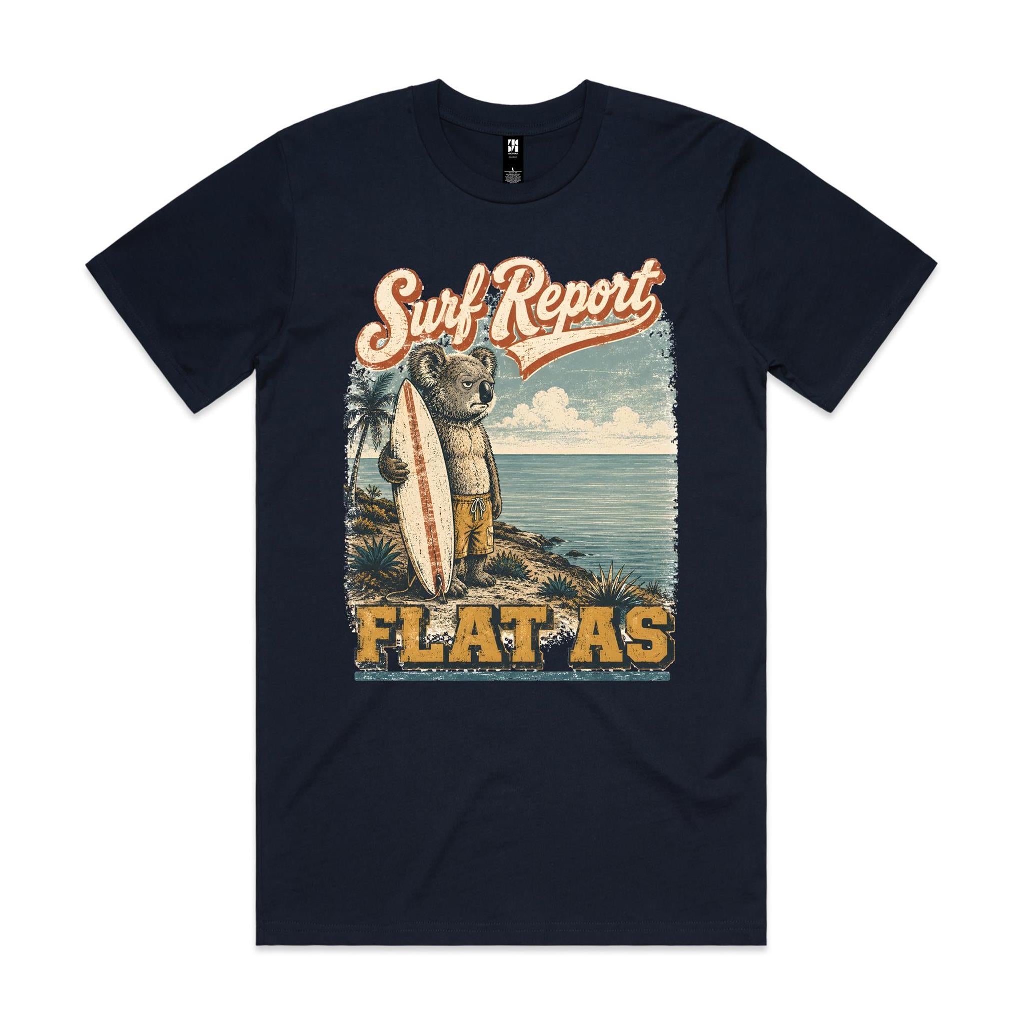Surf Report: Flat As — Koala Surf Tee