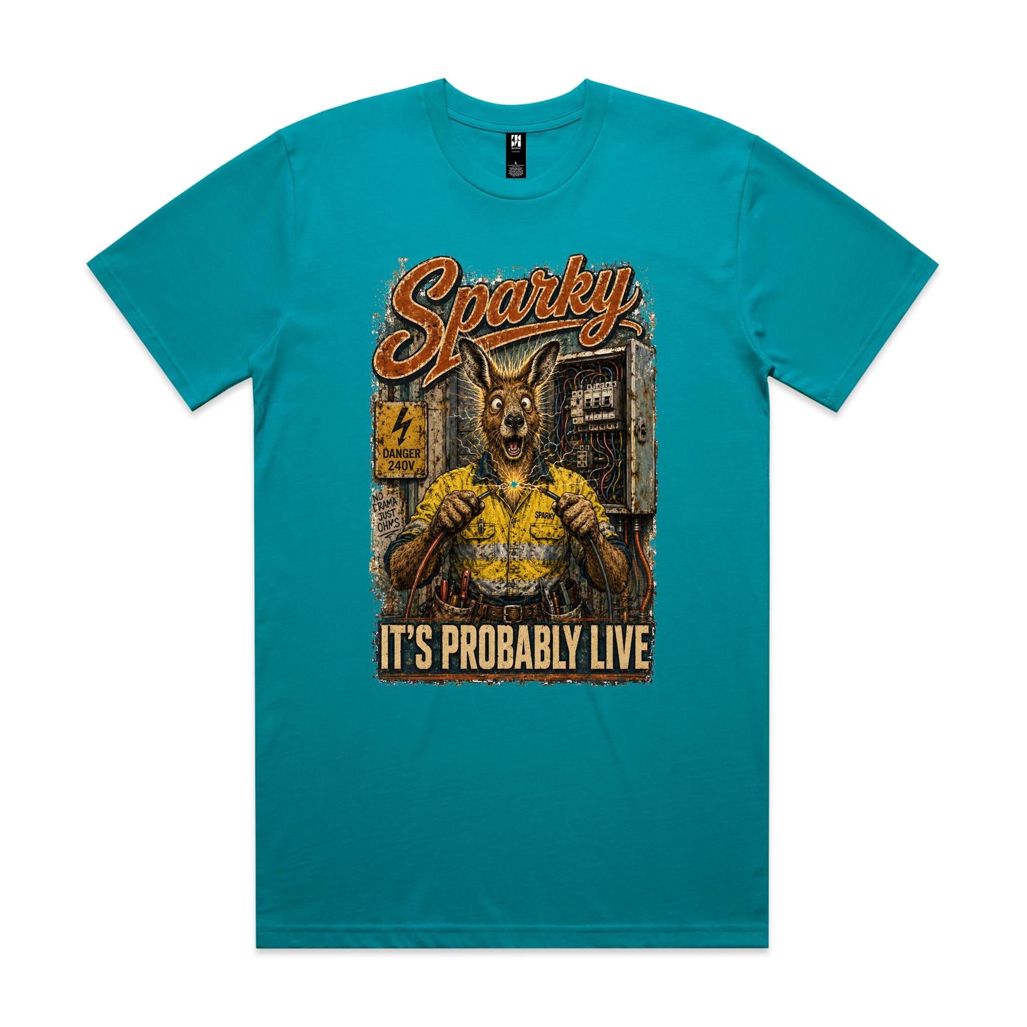 Sparky — It's Probably Live | Kangaroo Sparky Tee