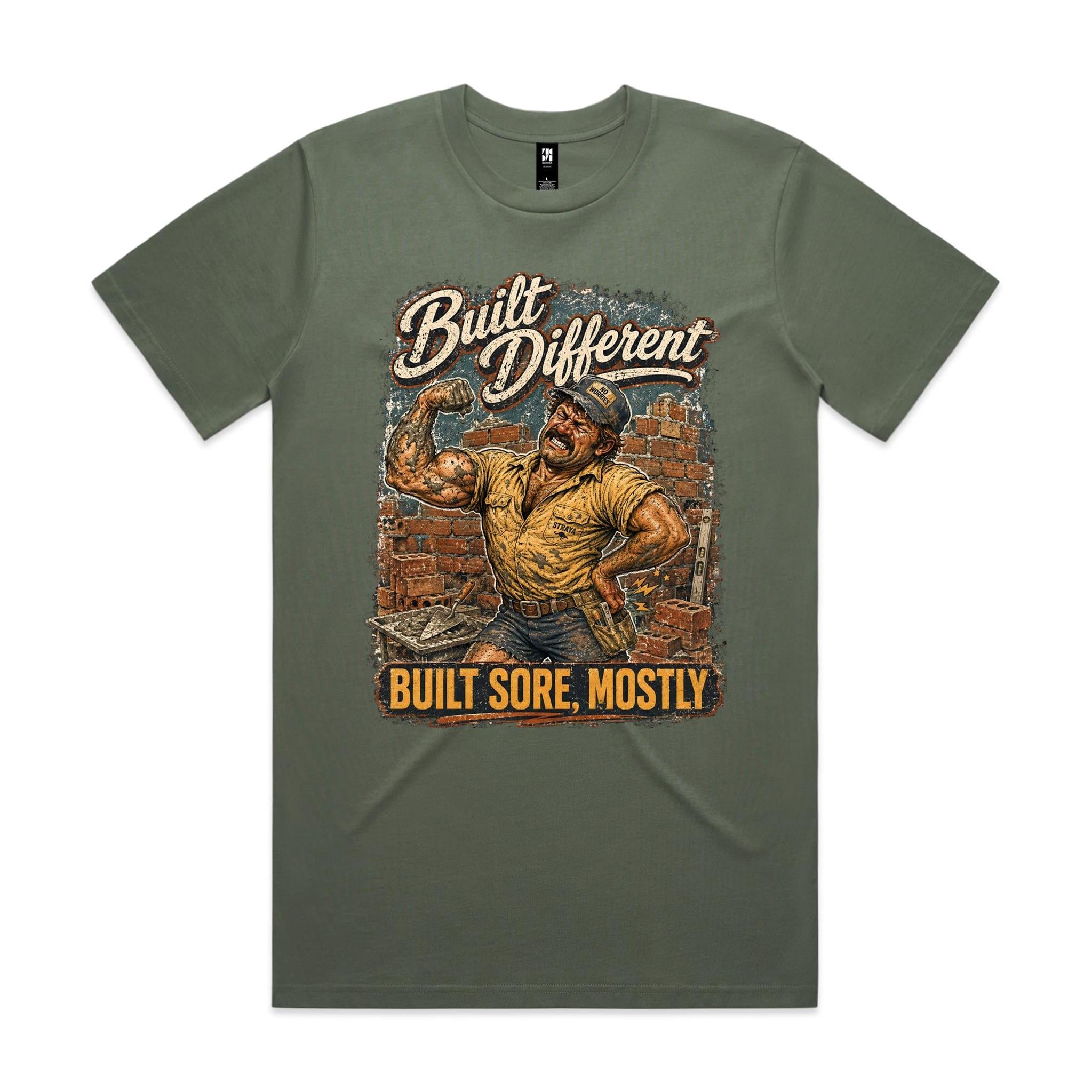 Built Different | Brickies Tee