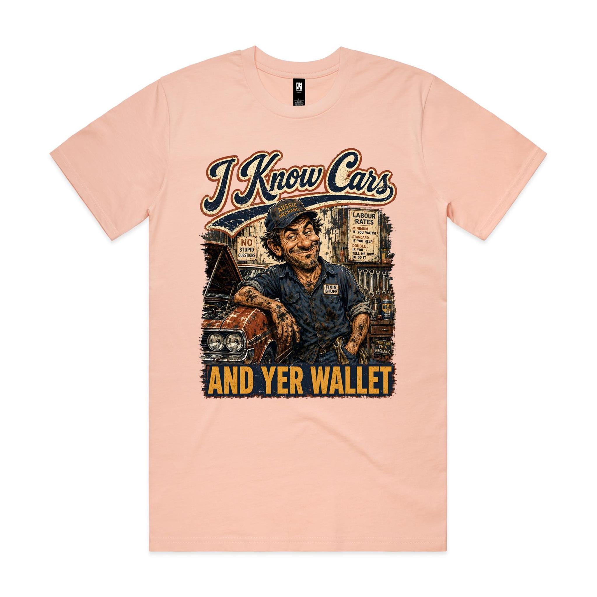 I Know Cars | Mechanics Tee