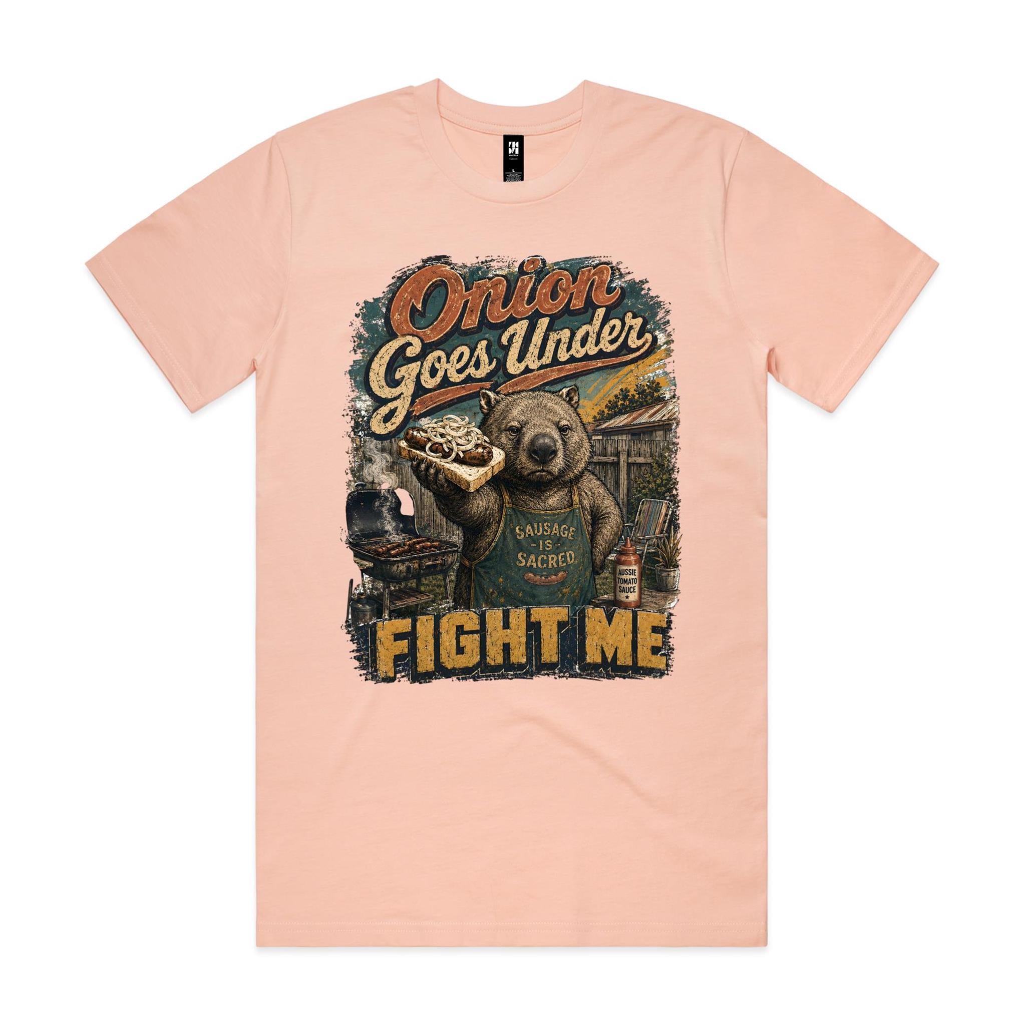 Onion Goes Under | Wombat BBQ Tee