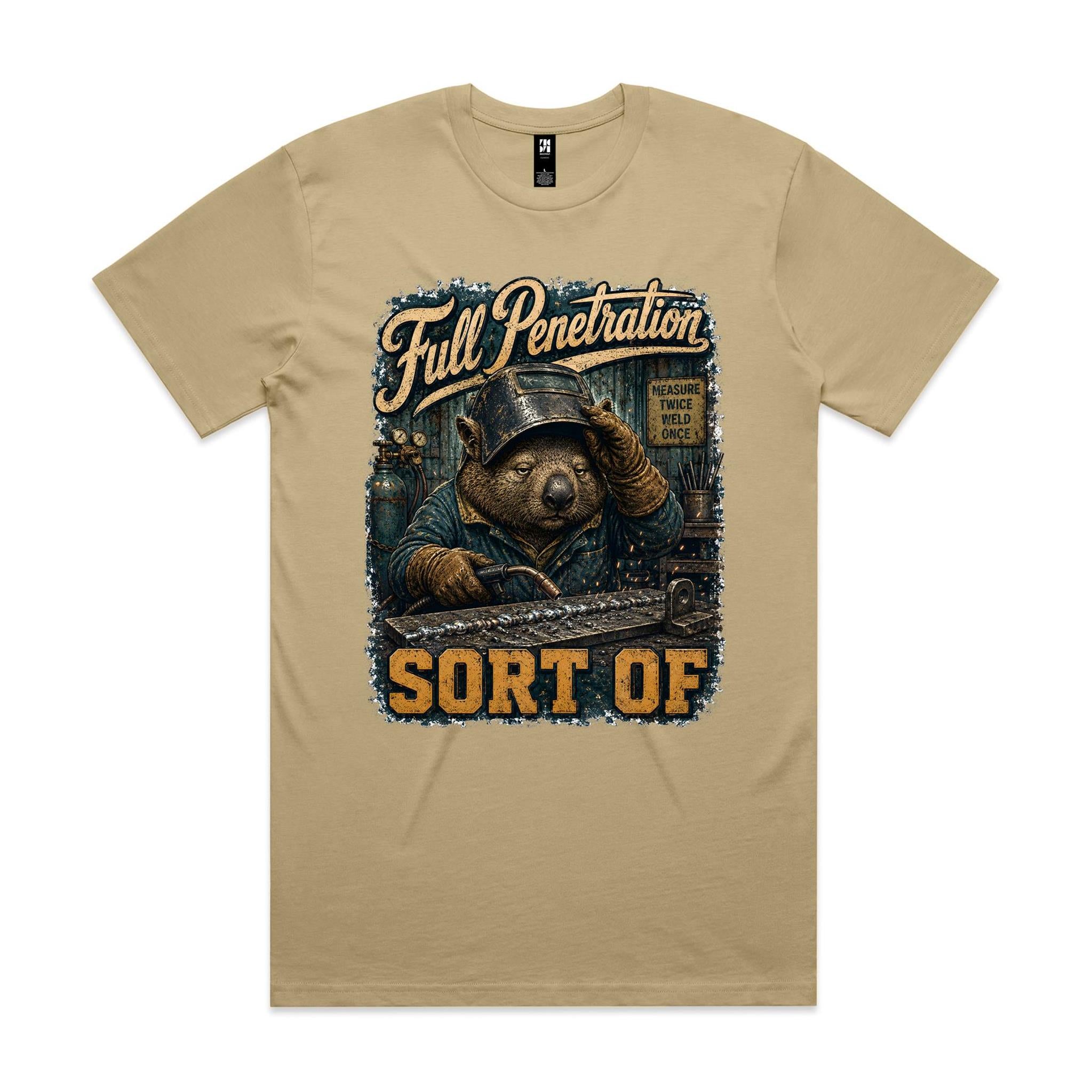 Full Penetration — Sort Of | Wombat Welder Tee