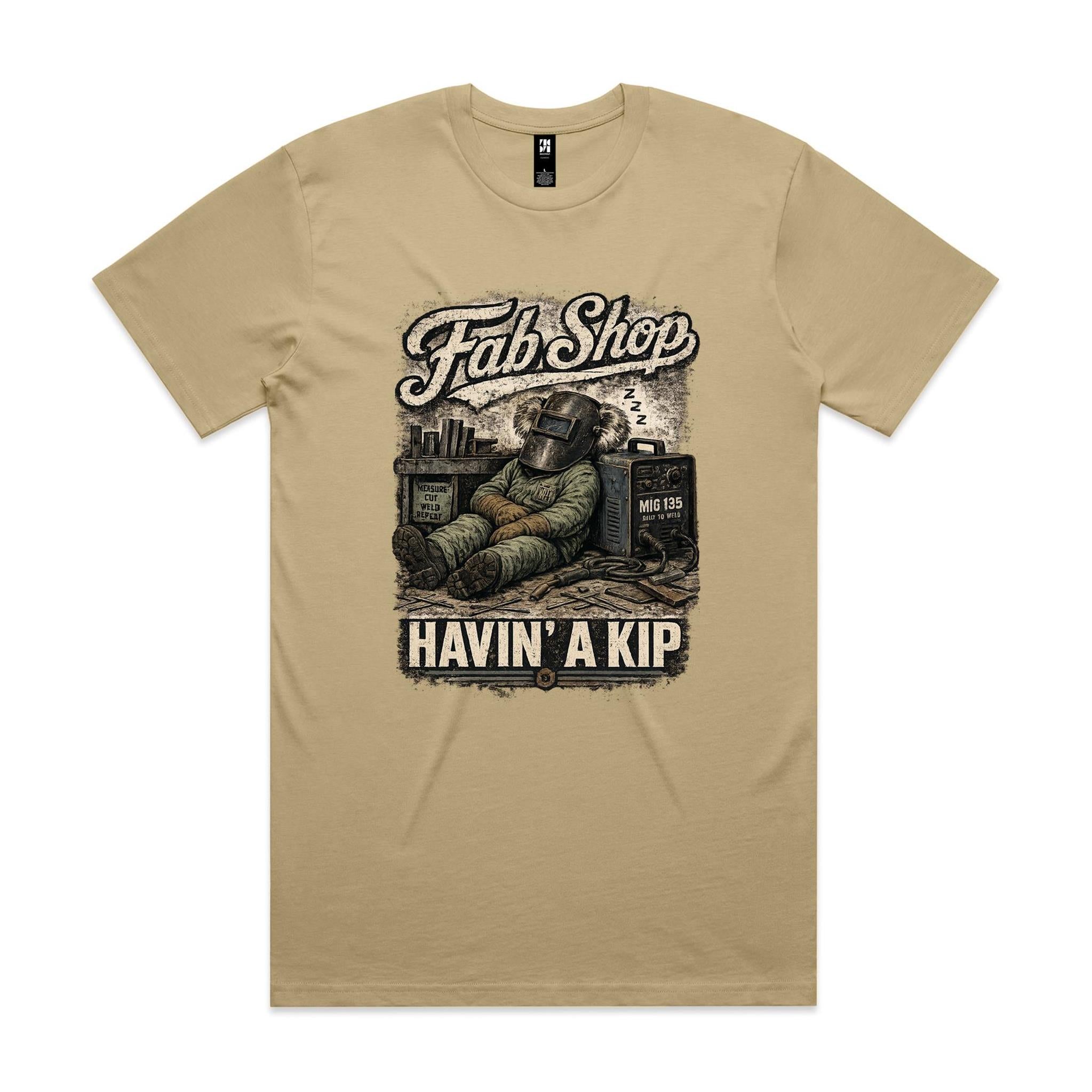 Fab Shop — Havin' a Kip | Welder Tee