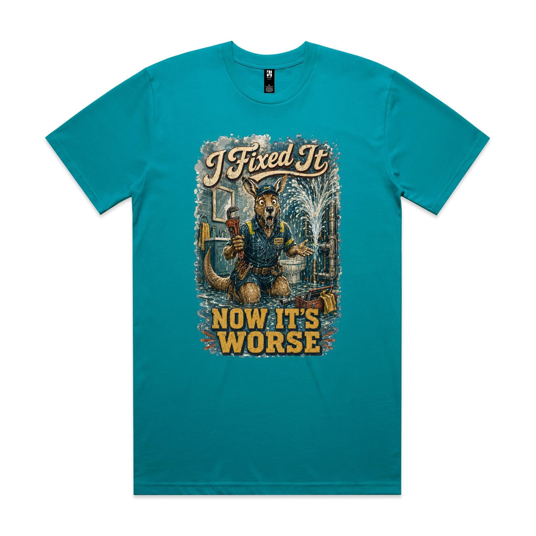 I Fixed It — Now It's Worse | Kangaroo Plumber Tee