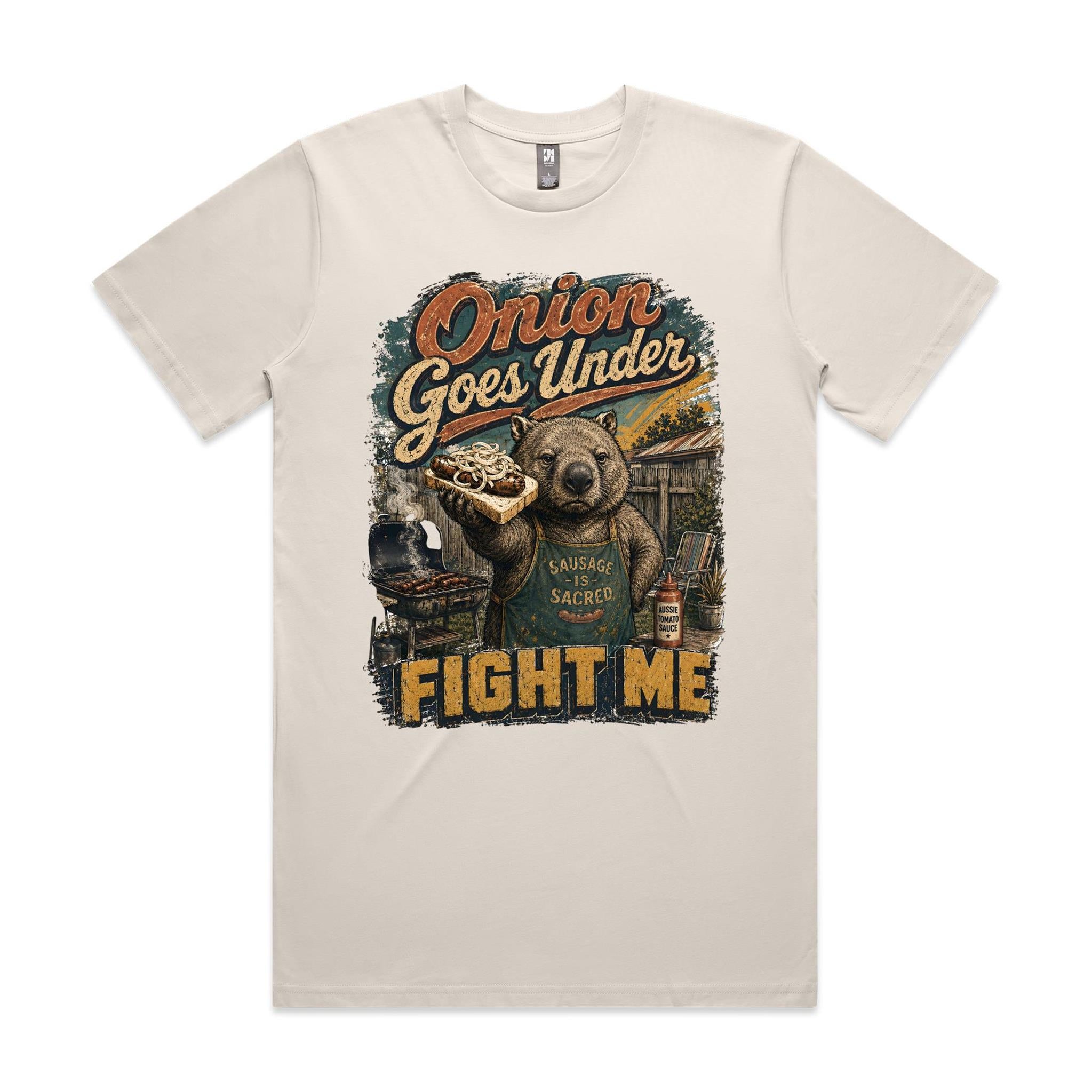 Onion Goes Under | Wombat BBQ Tee