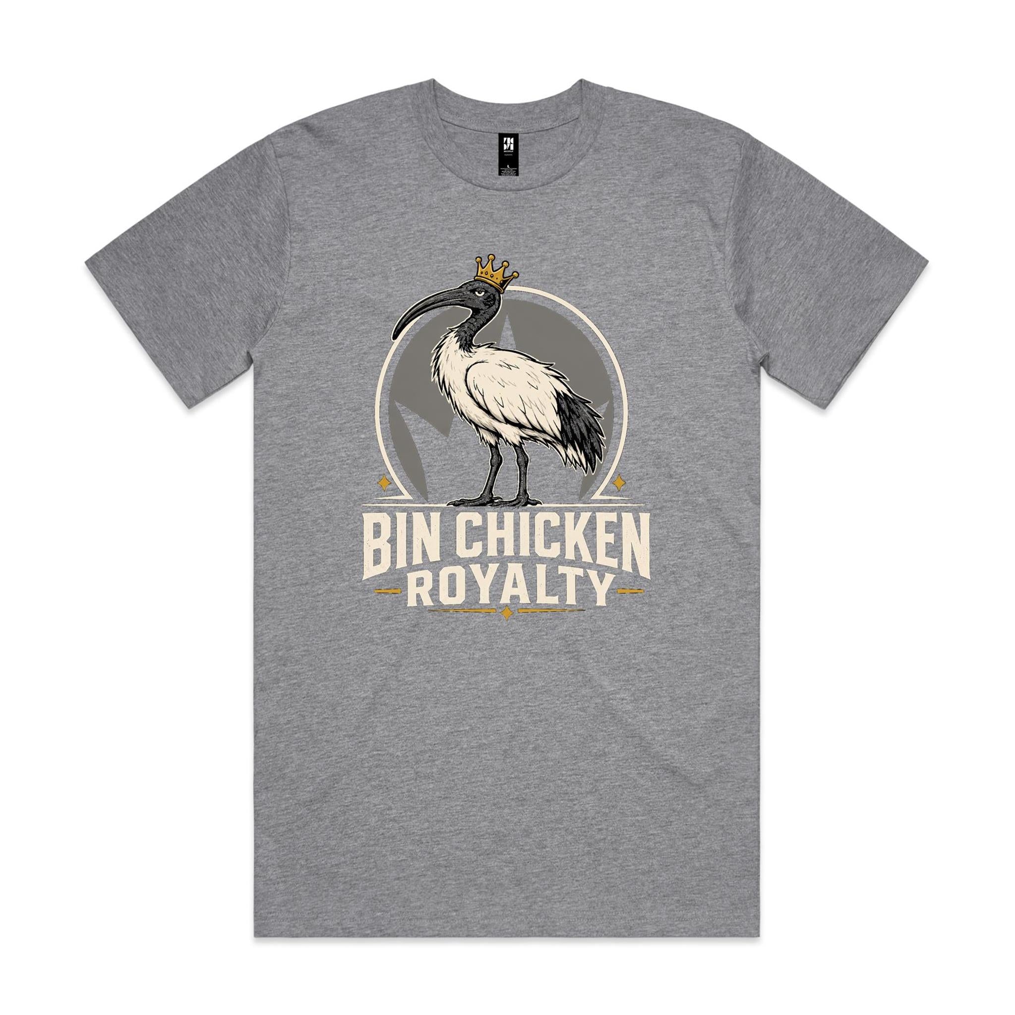 Bin Chicken Royalty — Crowned Ibis Tee