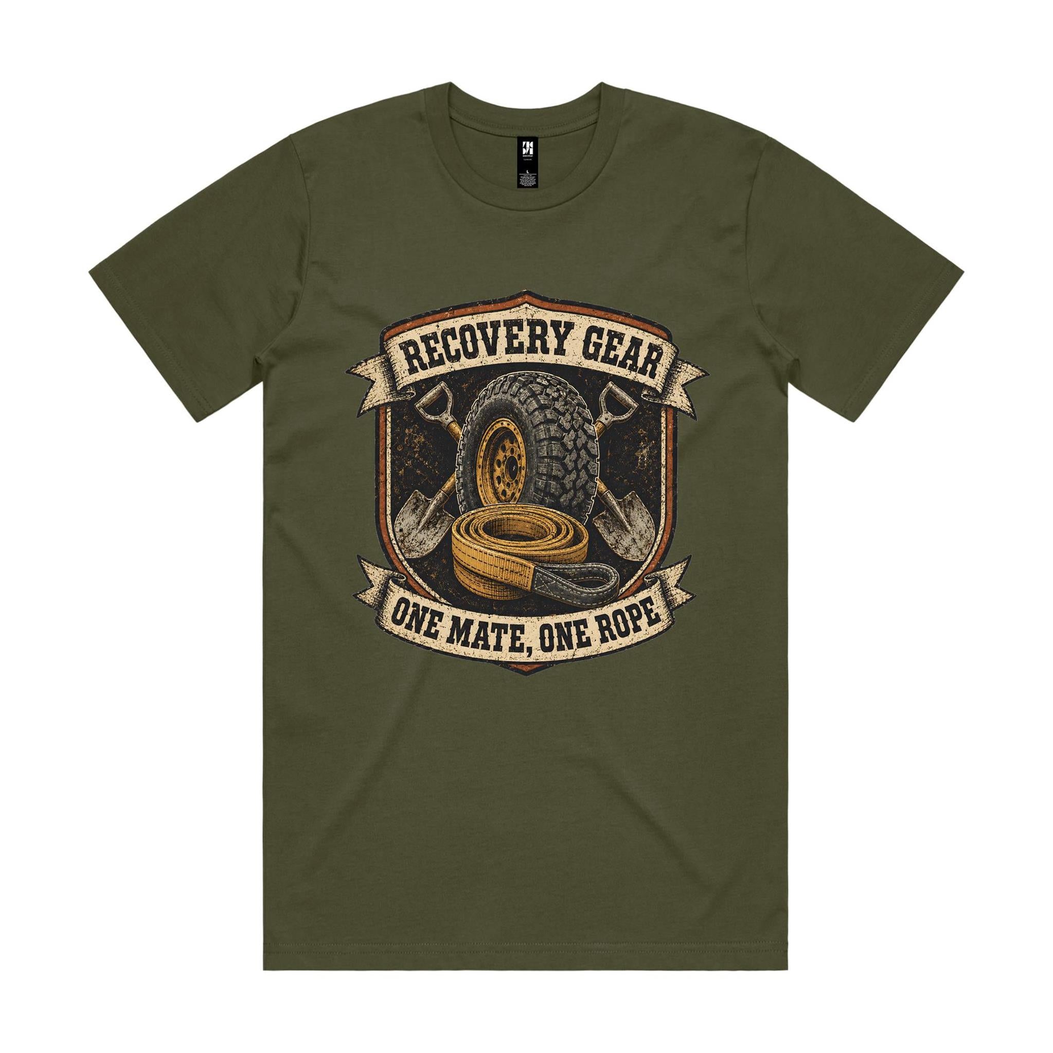 Recovery Gear — One Mate, One Rope | 4WD Tee