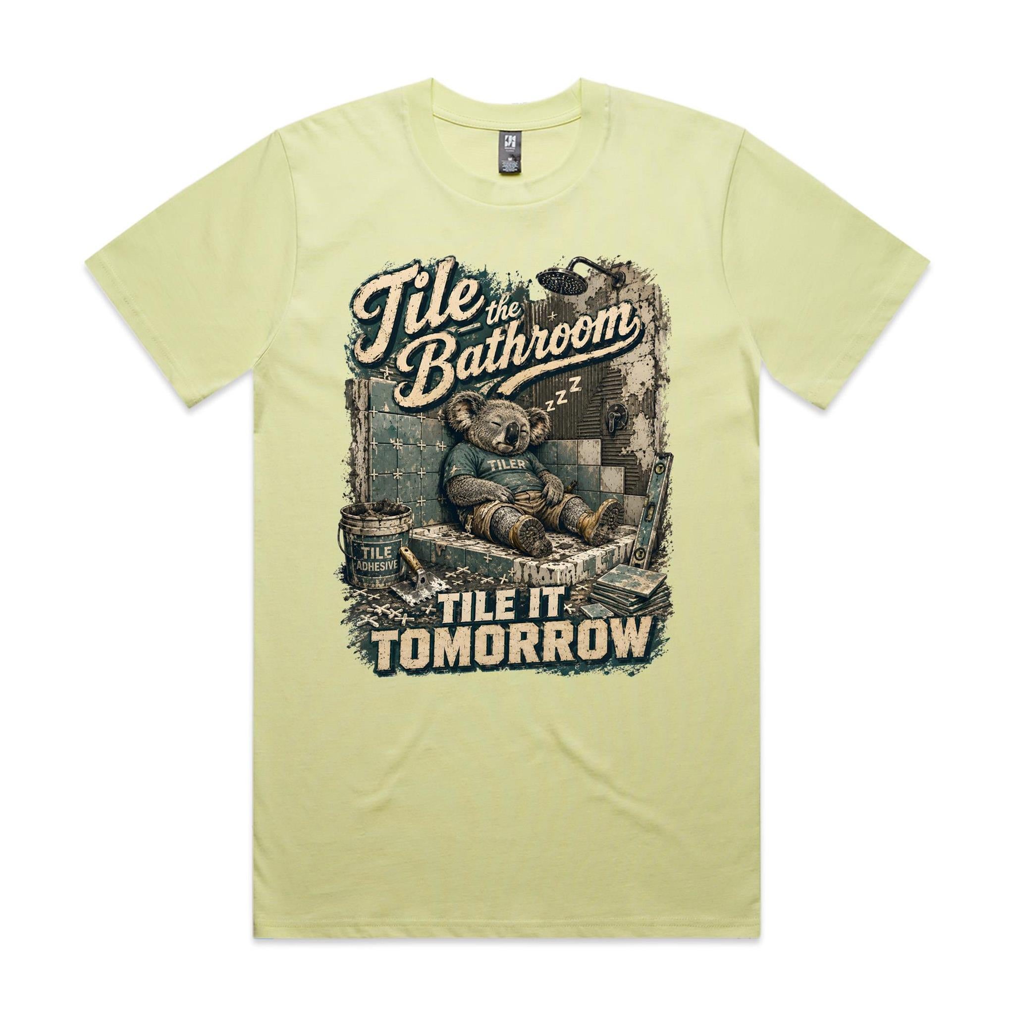 Tile the Bathroom — Tile It Tomorrow | Koala Tiler Tee
