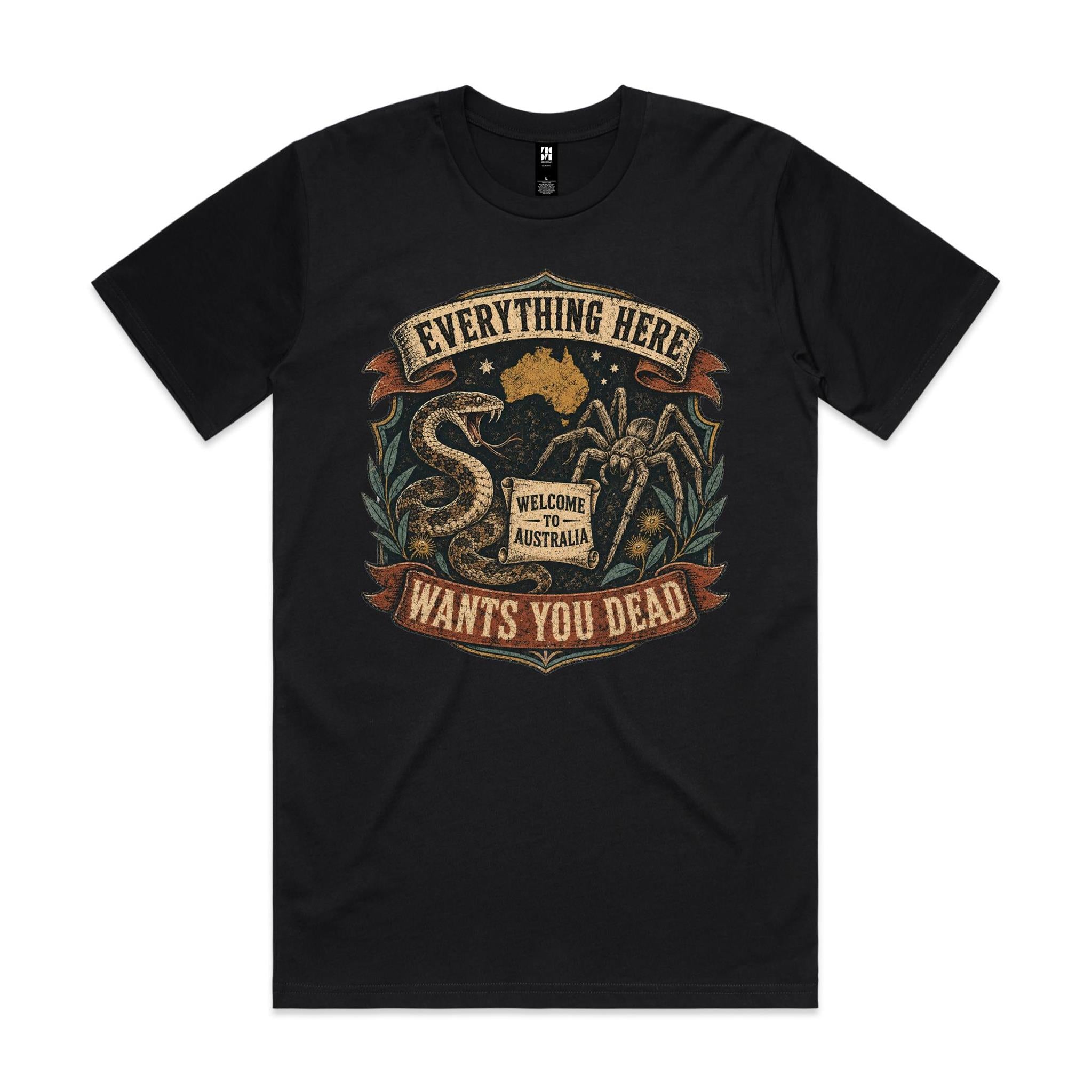 Everything Here Wants You Dead — Welcome to Australia Tee