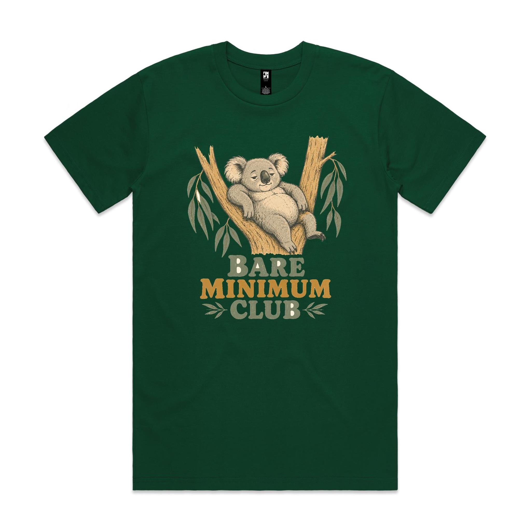 Bare Minimum Club — Lazy Koala Tee