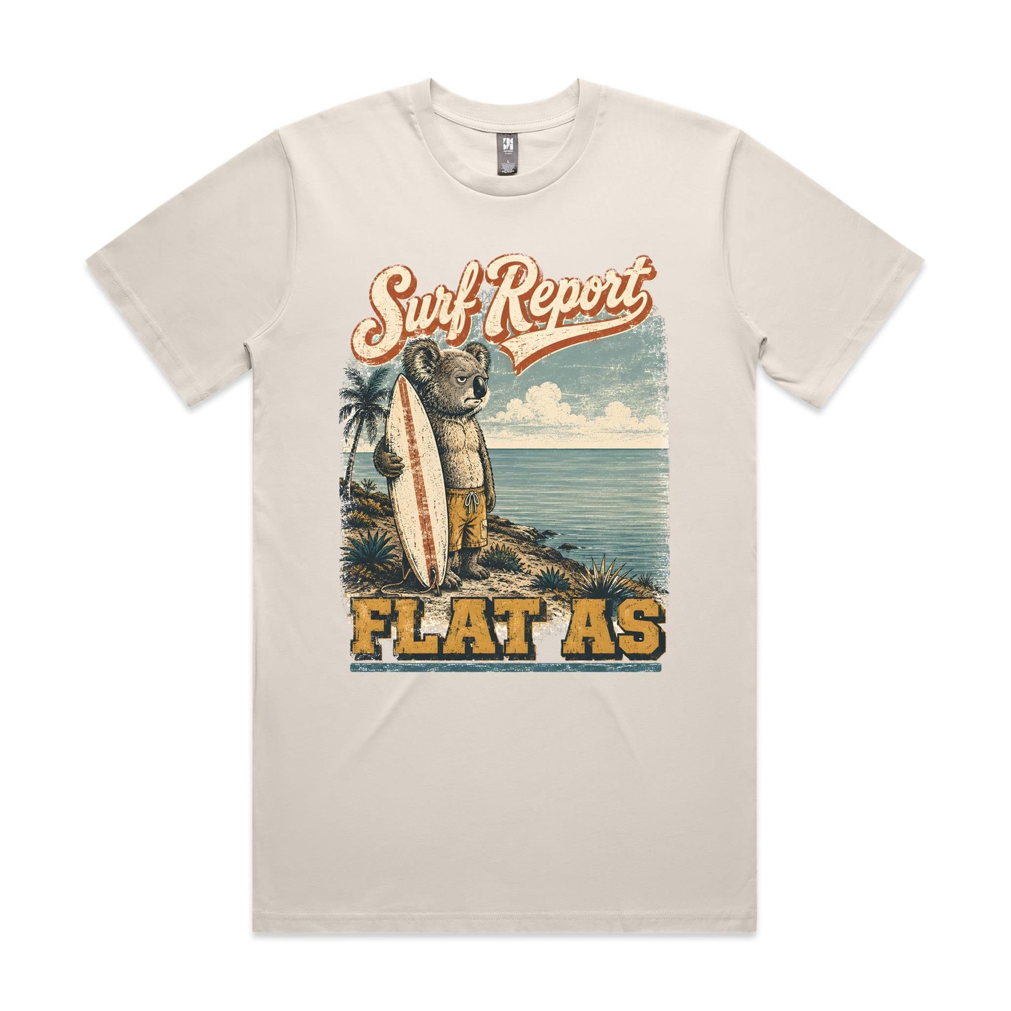 Surf Report: Flat As — Koala Surf Tee