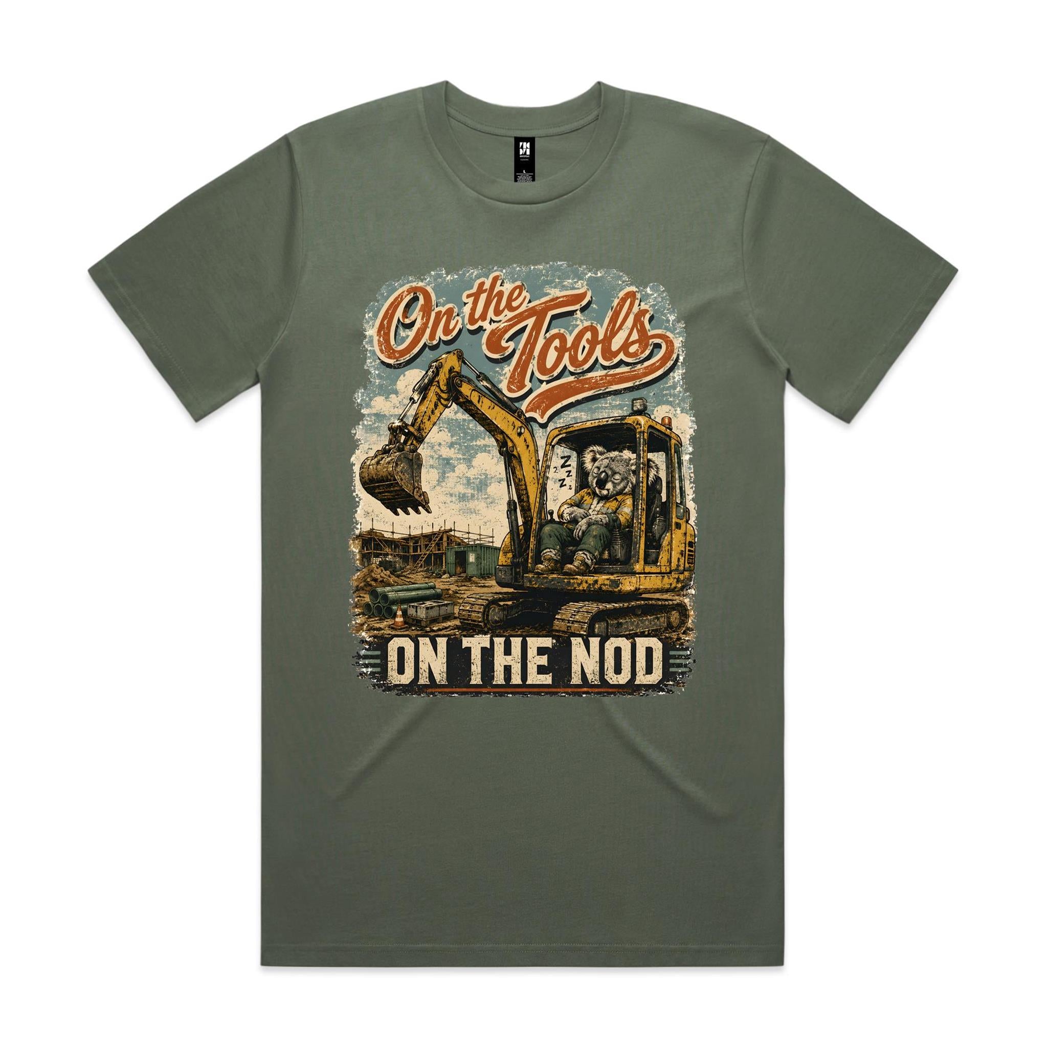 On the Tools — On the Nod | Koala Plant Operator Tee