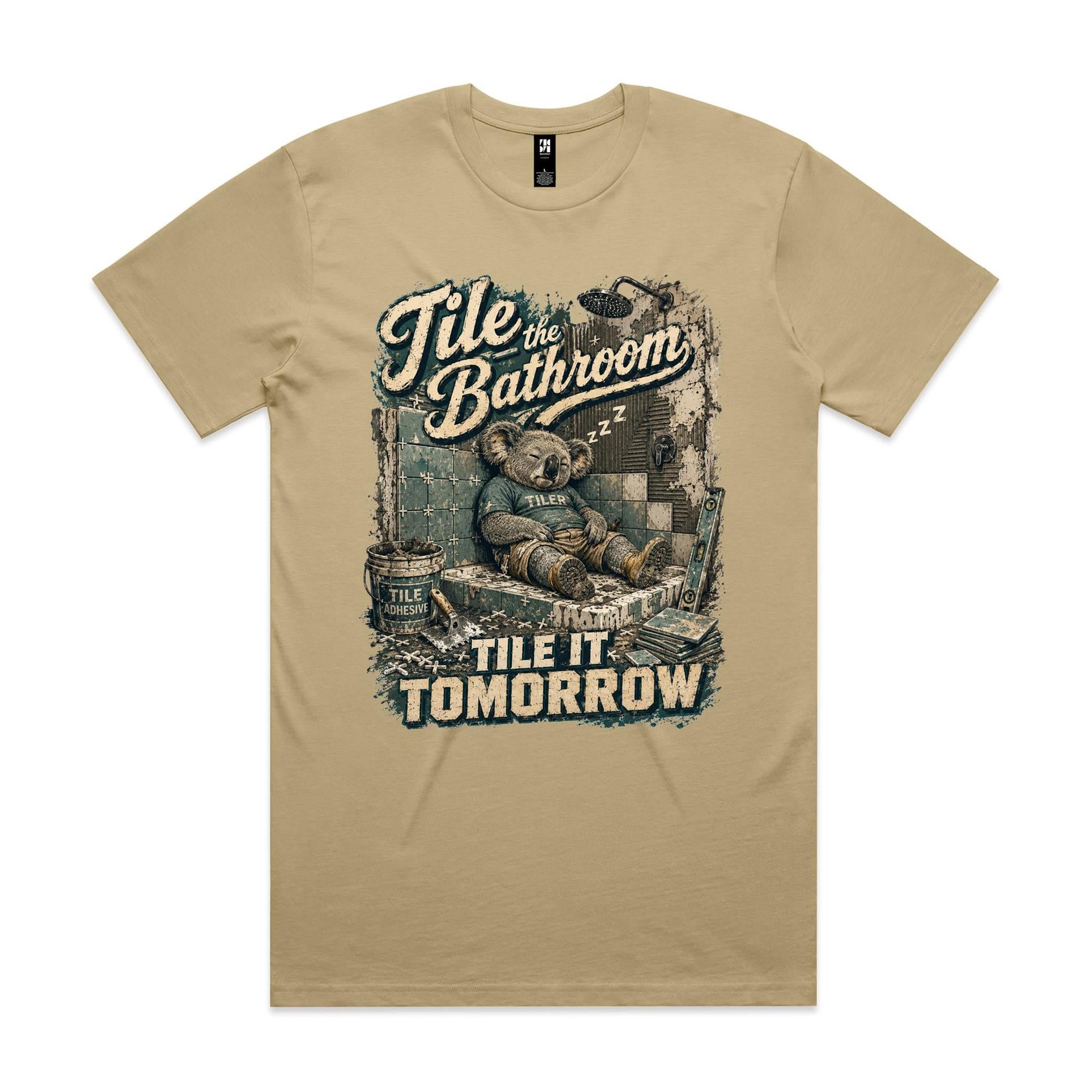Tile the Bathroom — Tile It Tomorrow | Koala Tiler Tee