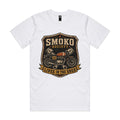 Smoko Society — Lives in the Shed | Cafe Racer Tee
