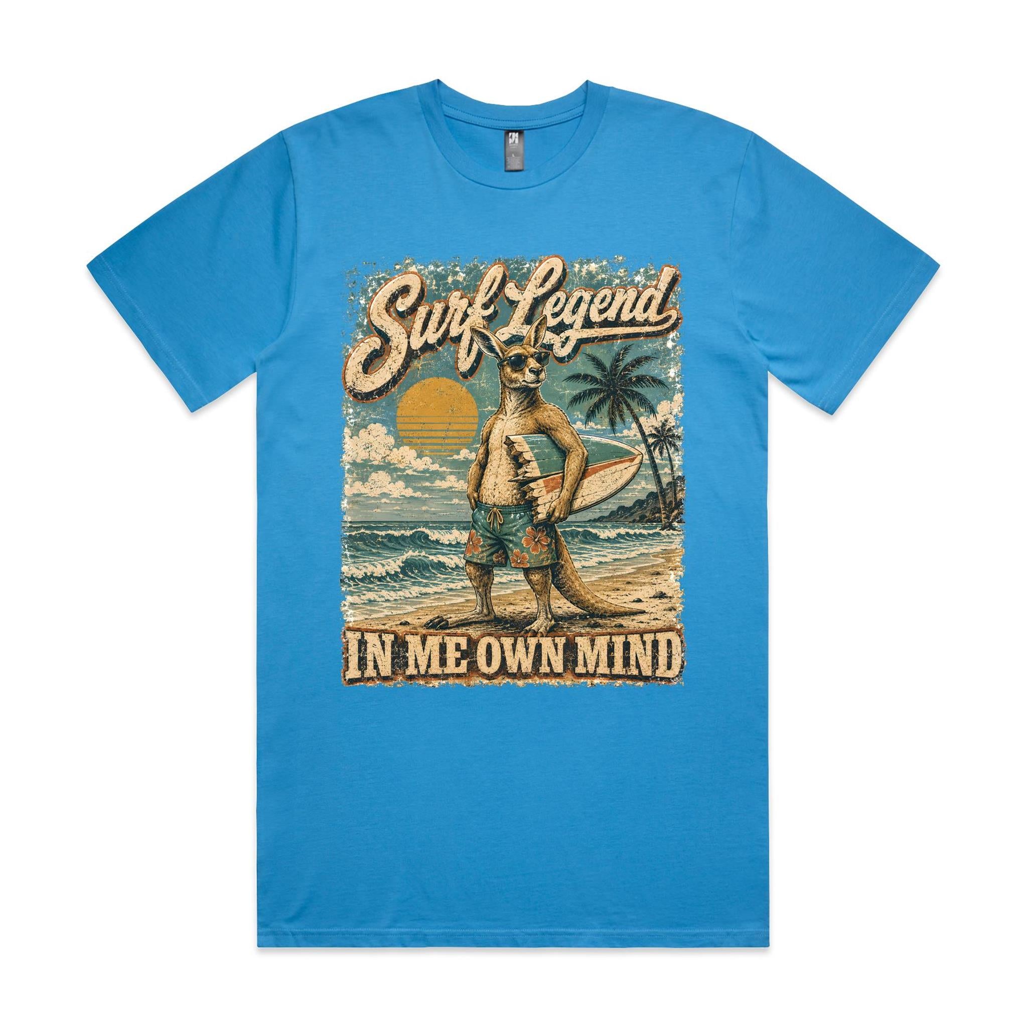 Surf Legend — In Me Own Mind | Kangaroo Surf Tee
