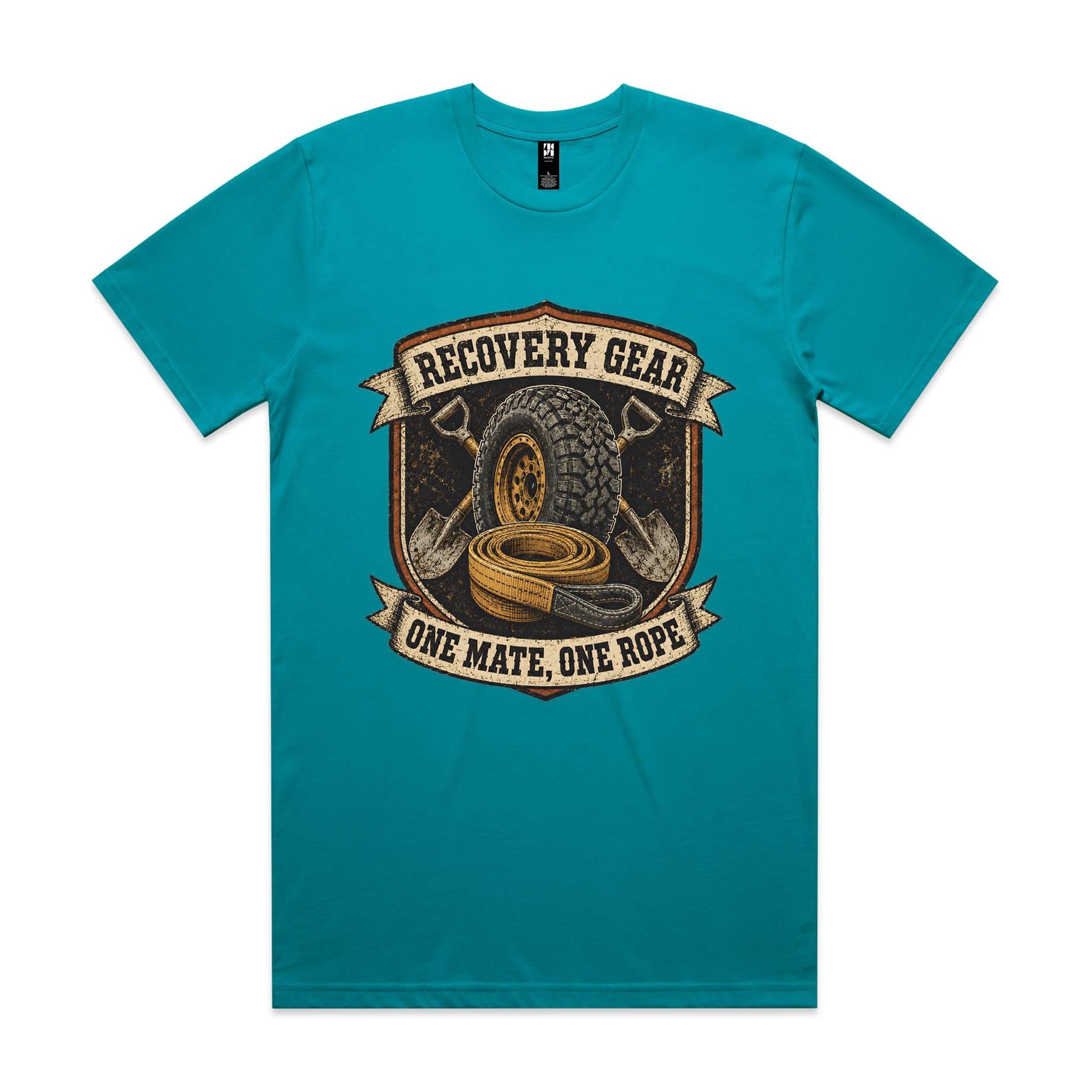 Recovery Gear — One Mate, One Rope | 4WD Tee
