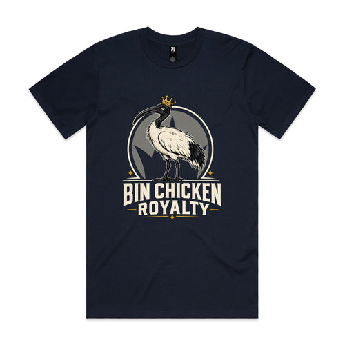 Bin Chicken Royalty — Crowned Ibis Tee