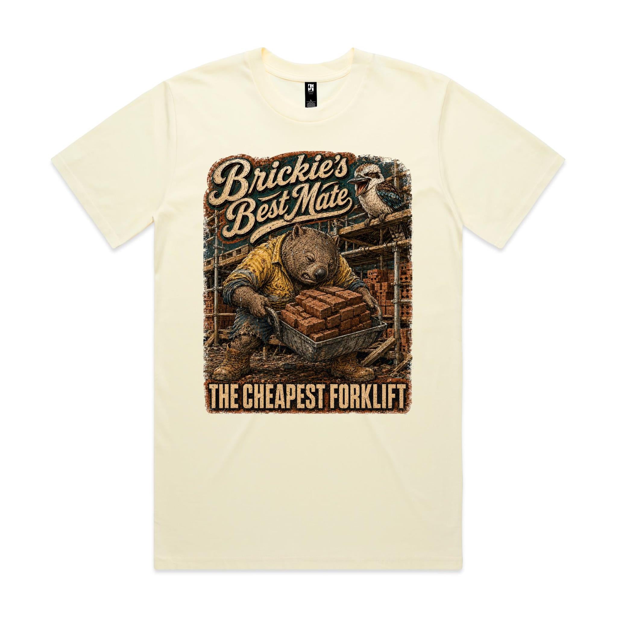 Brickie's Best Mate | Wombat Labourer Tee