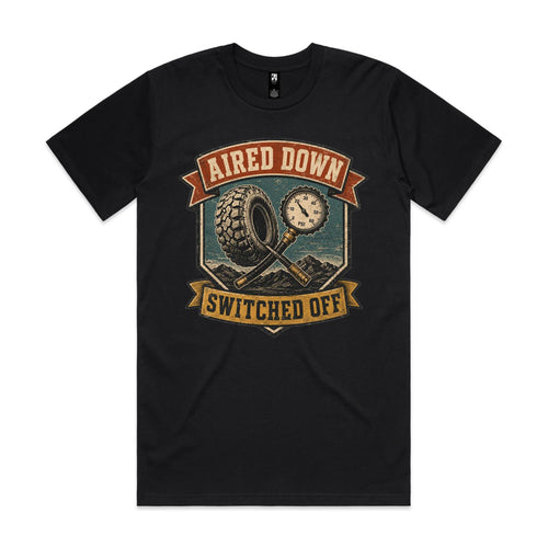 Aired Down, Switched Off — 4WD Tee