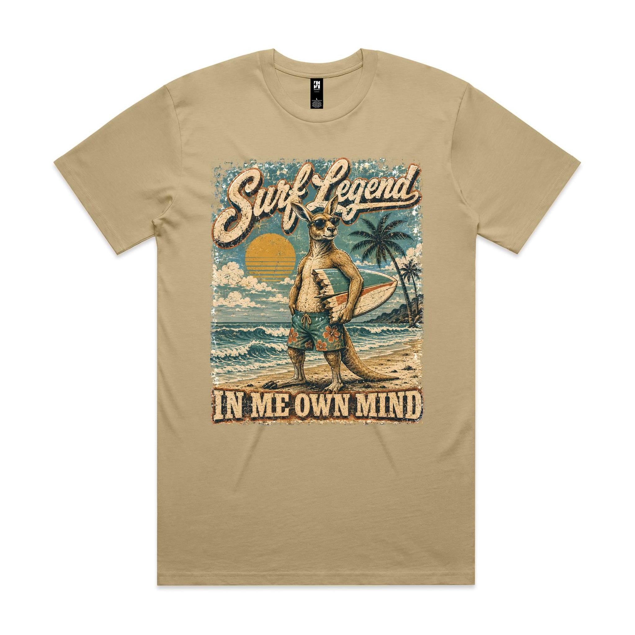 Surf Legend — In Me Own Mind | Kangaroo Surf Tee