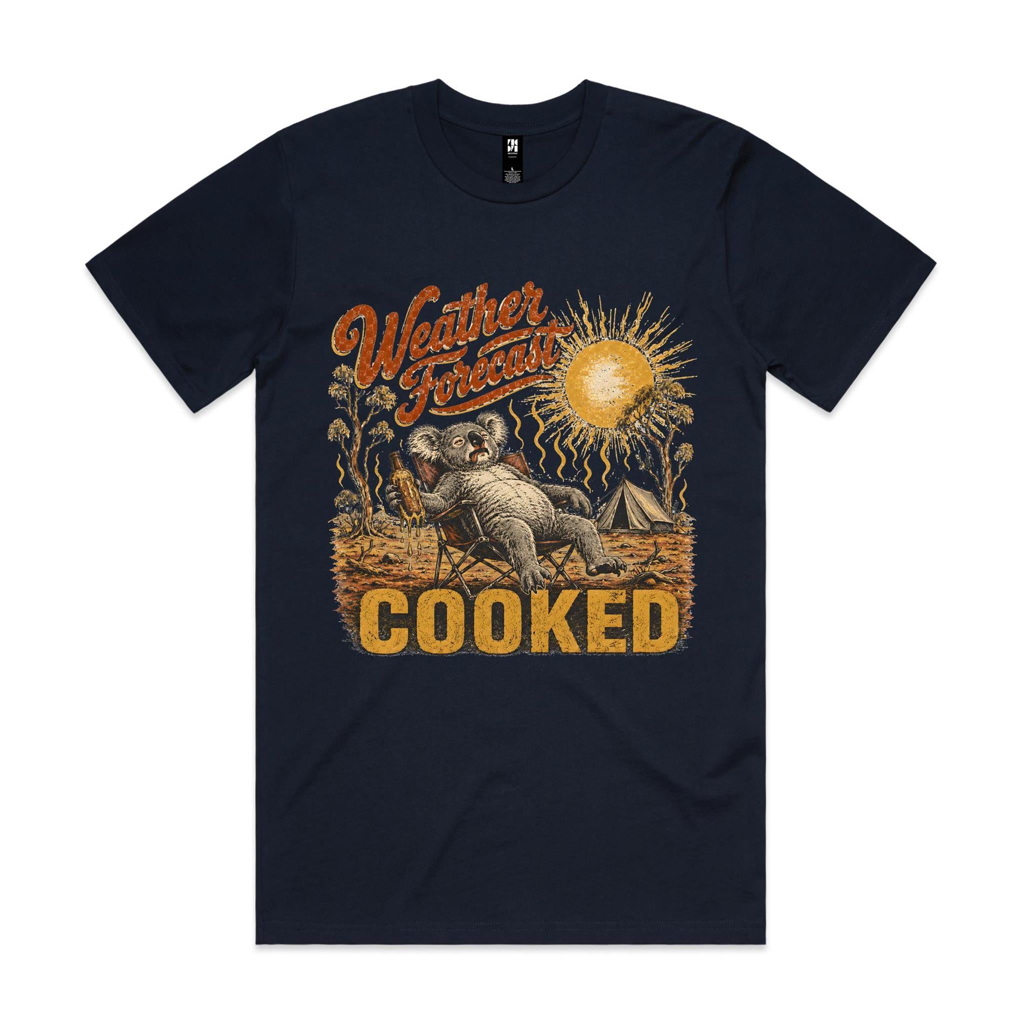 Weather Forecast: Cooked — Koala Camping Tee