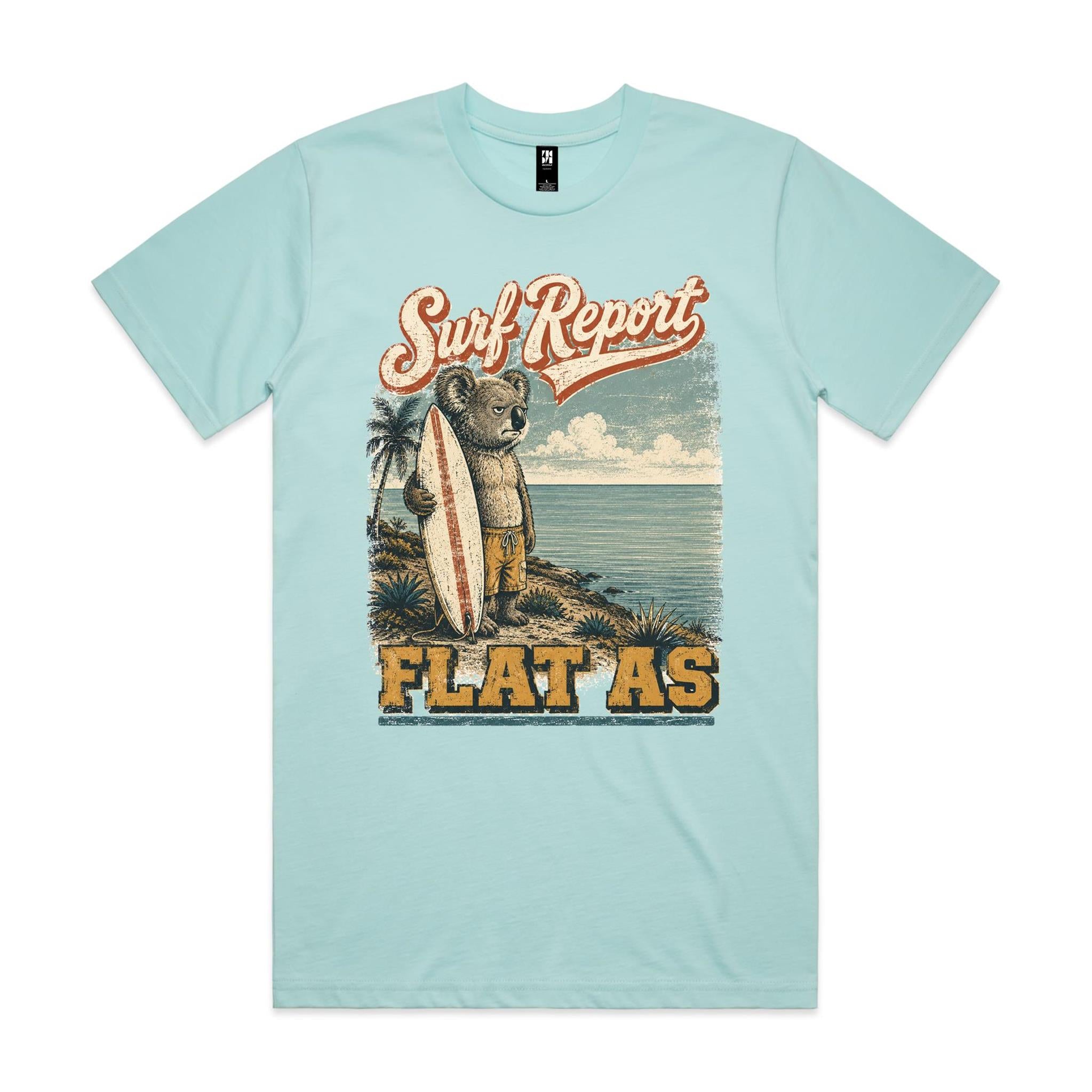 Surf Report: Flat As — Koala Surf Tee