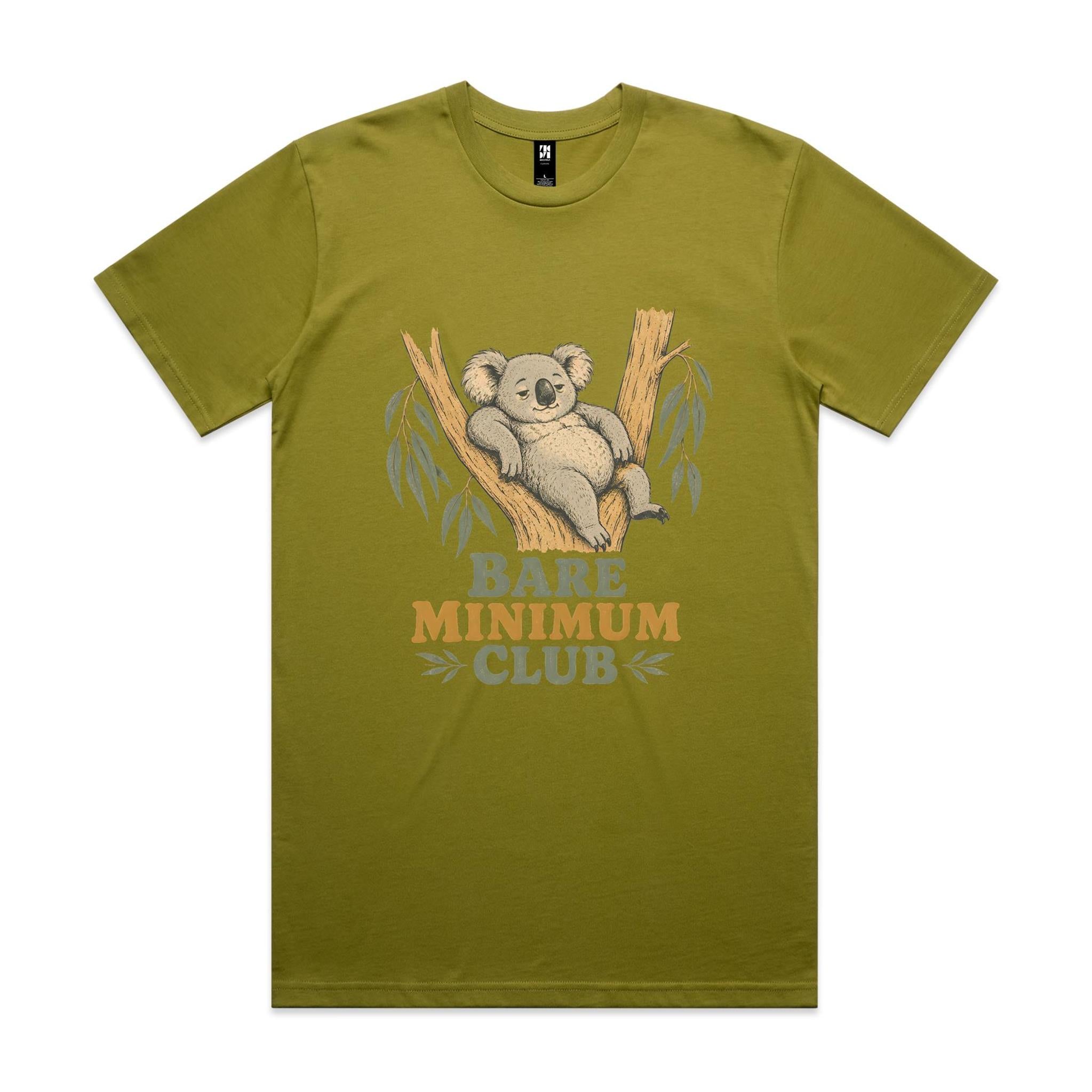 Bare Minimum Club — Lazy Koala Tee