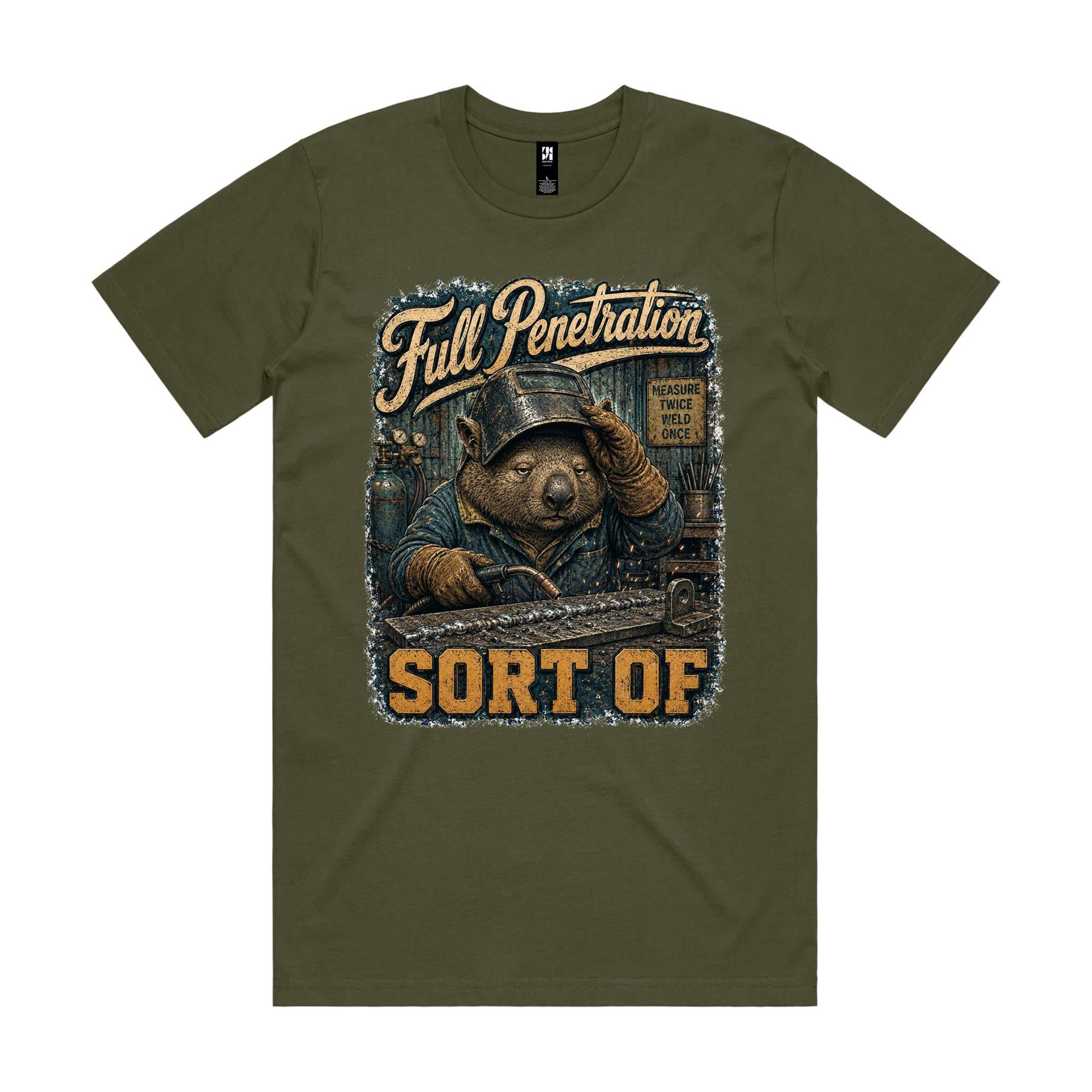 Full Penetration — Sort Of | Wombat Welder Tee
