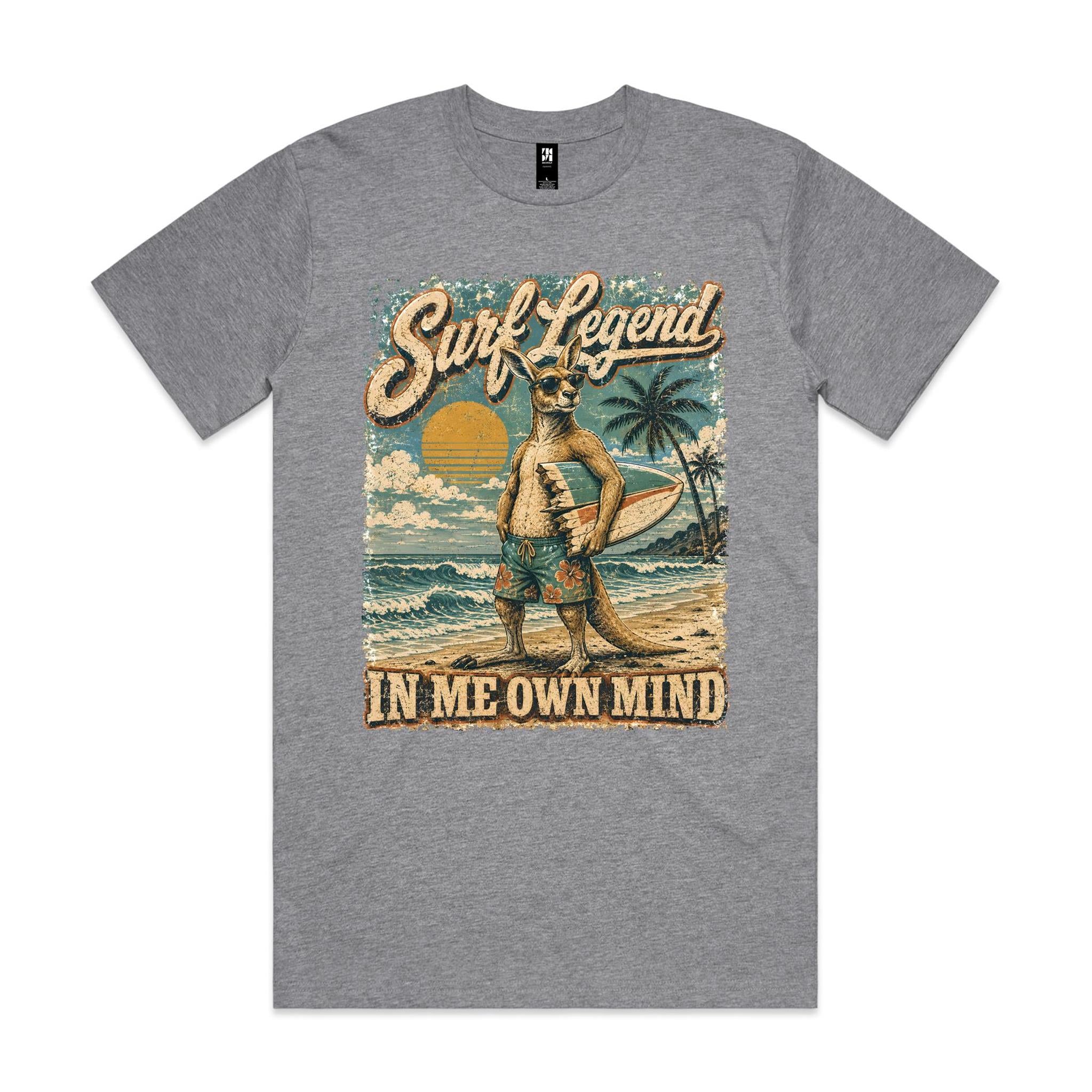 Surf Legend — In Me Own Mind | Kangaroo Surf Tee